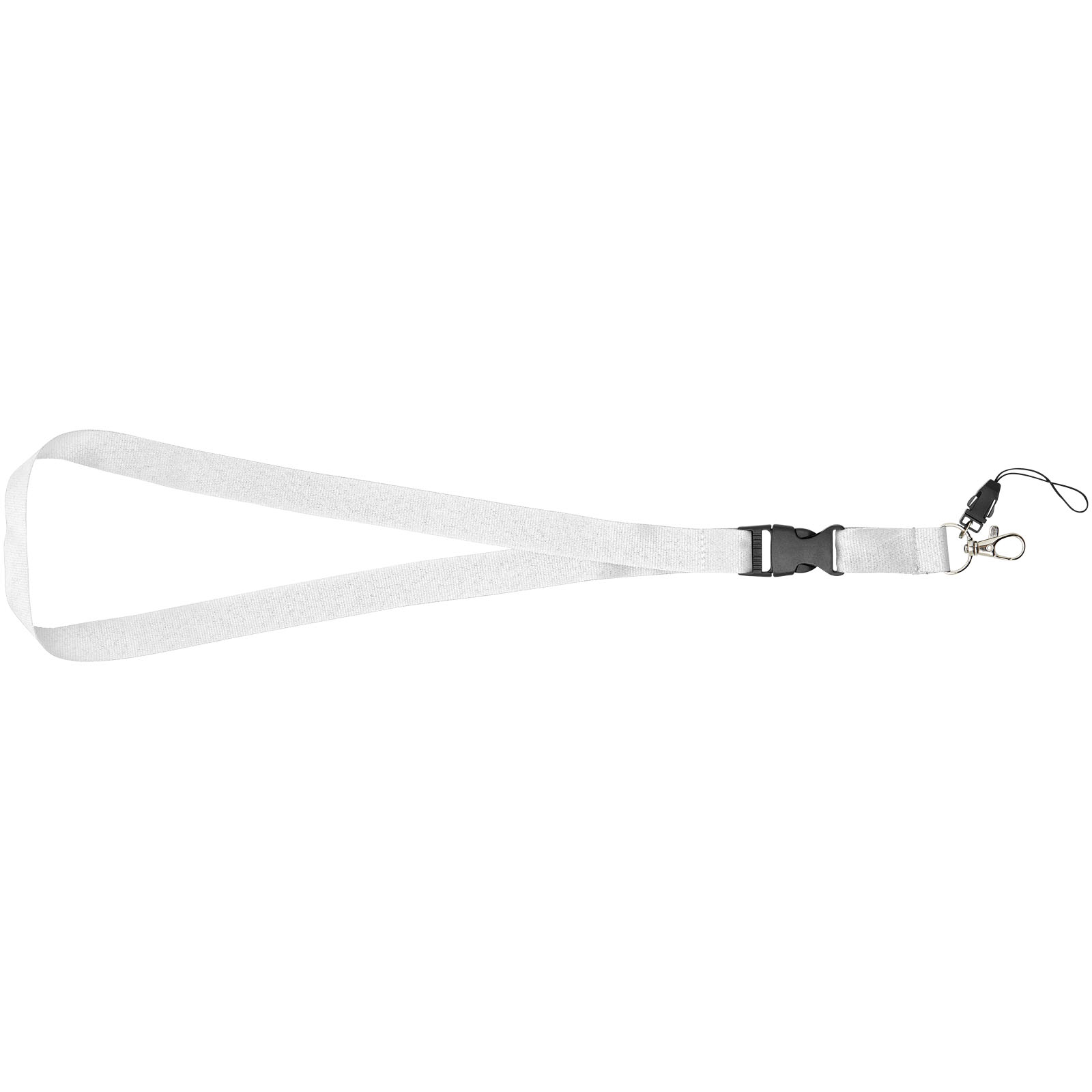 Lanyard con hebilla separable y enganche para móvil Sagan
