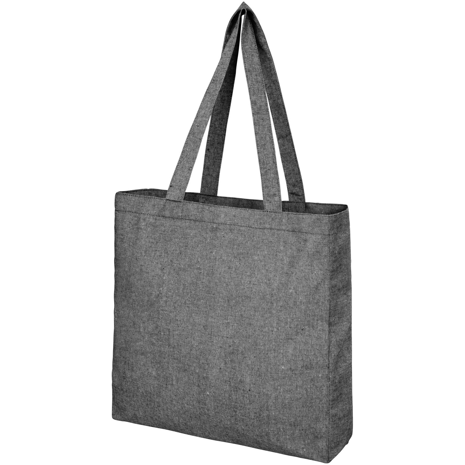 Bolsa Tote de algodón reciclado de 210 g/m² con refuerzos Pheebs