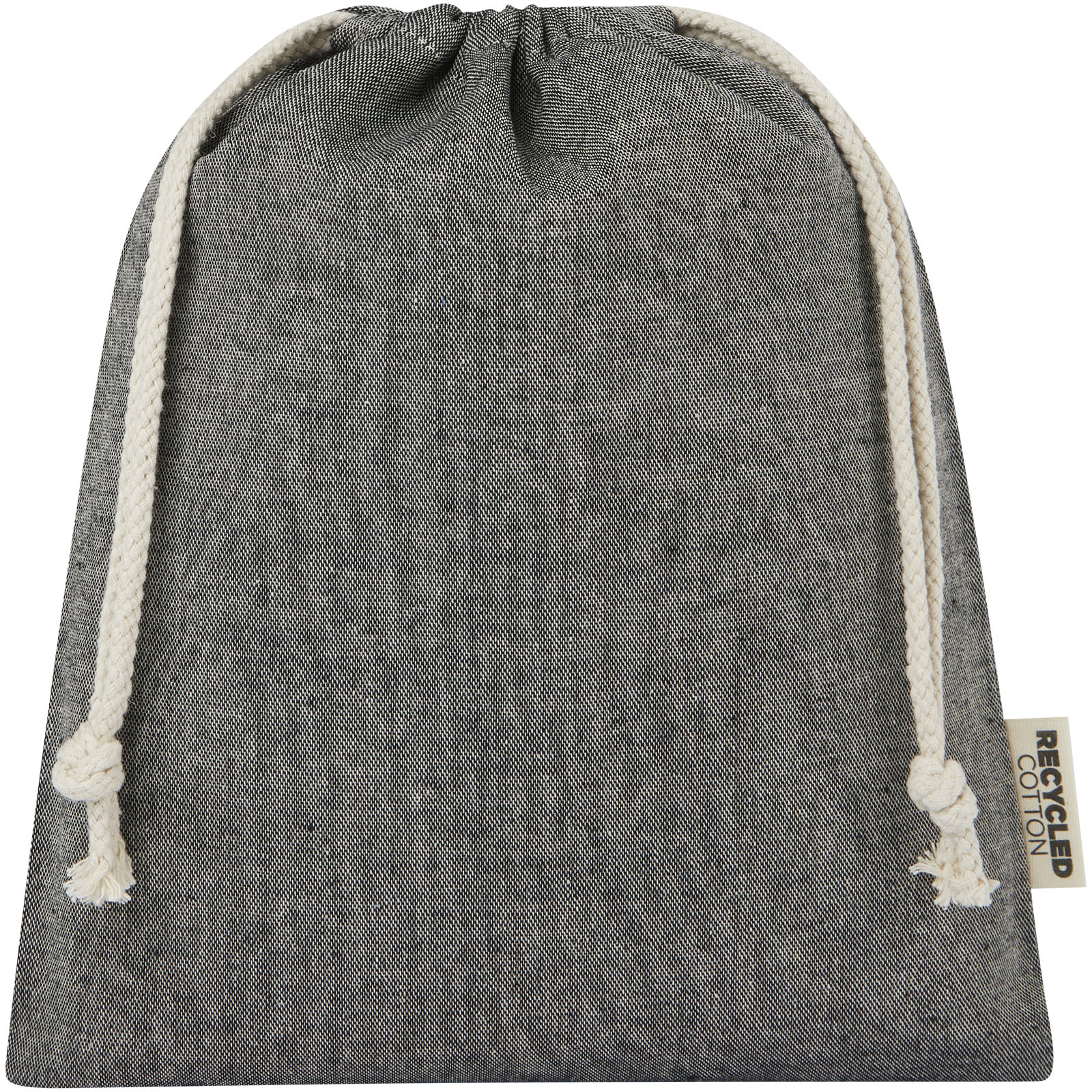Bolsa de regalo mediana de 1,5 l de algodón reciclado GRS de 150 g/m² Pheebs