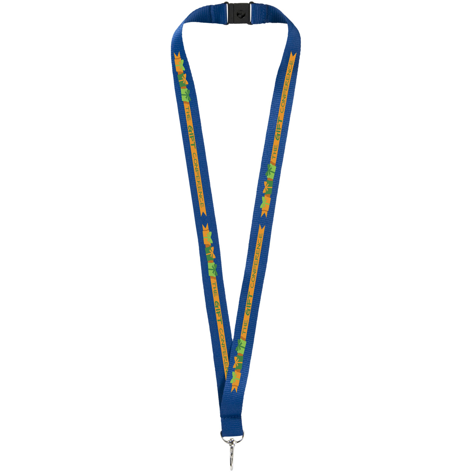 Lanyard con clip de seguridad Lago