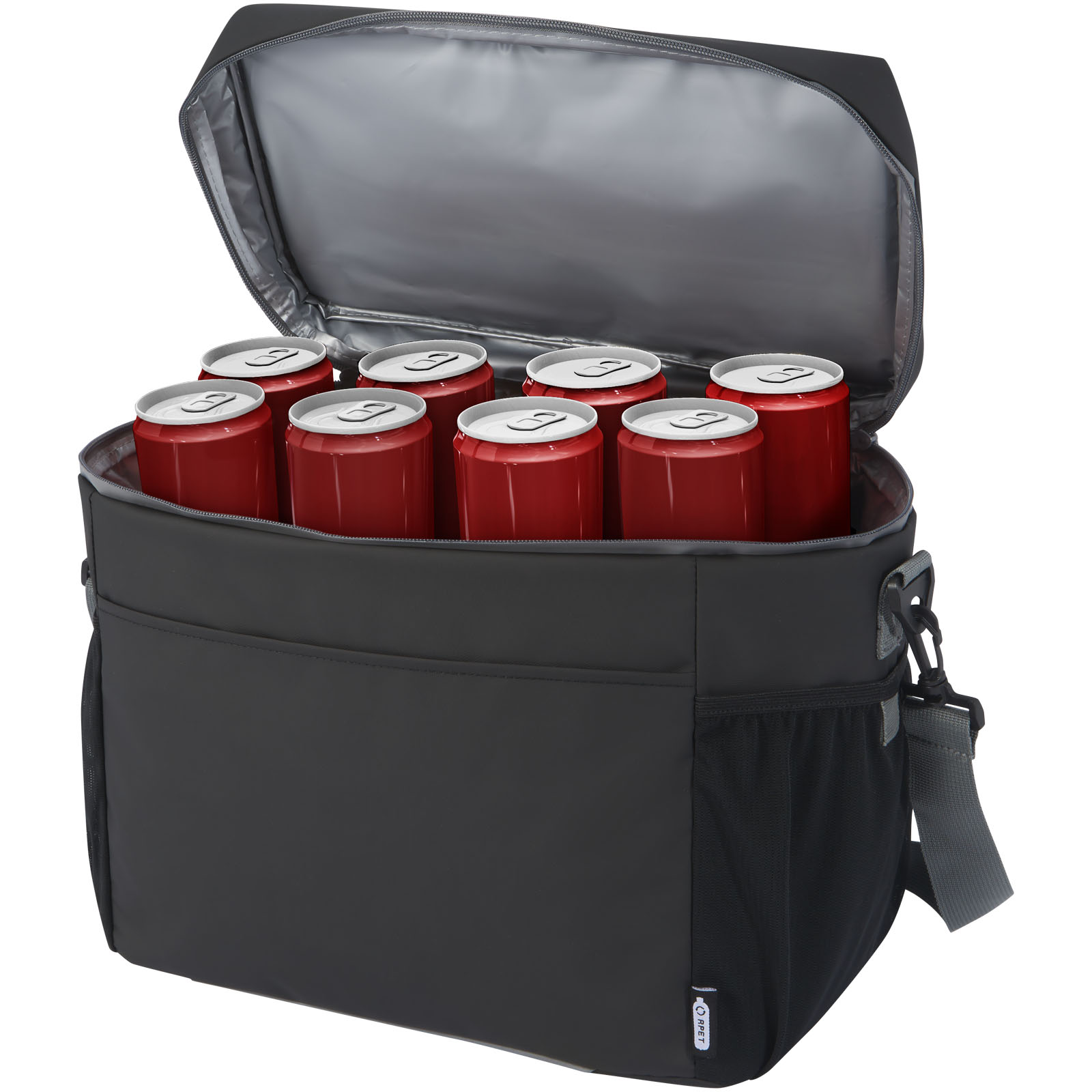 Bolsa isotérmica de 22 l para 20 latas de material reciclado GRS resistente al agua Aqua