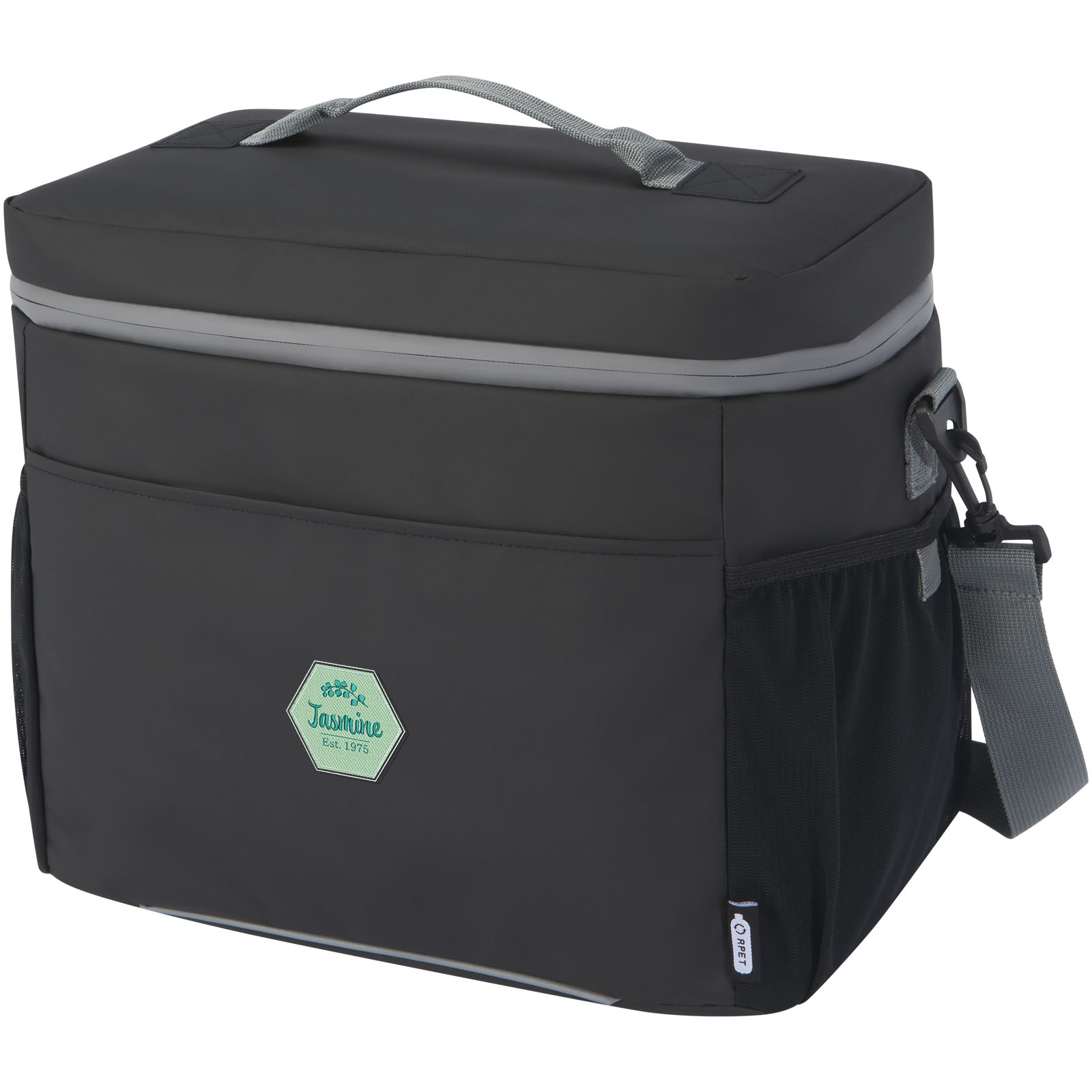 Bolsa isotérmica de 22 l para 20 latas de material reciclado GRS resistente al agua Aqua