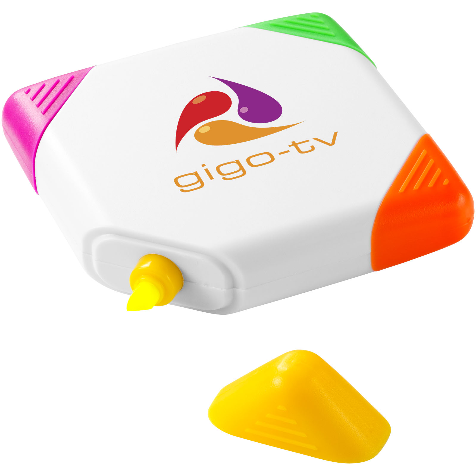 Marcador fluorescente cuadrado Trafalgar