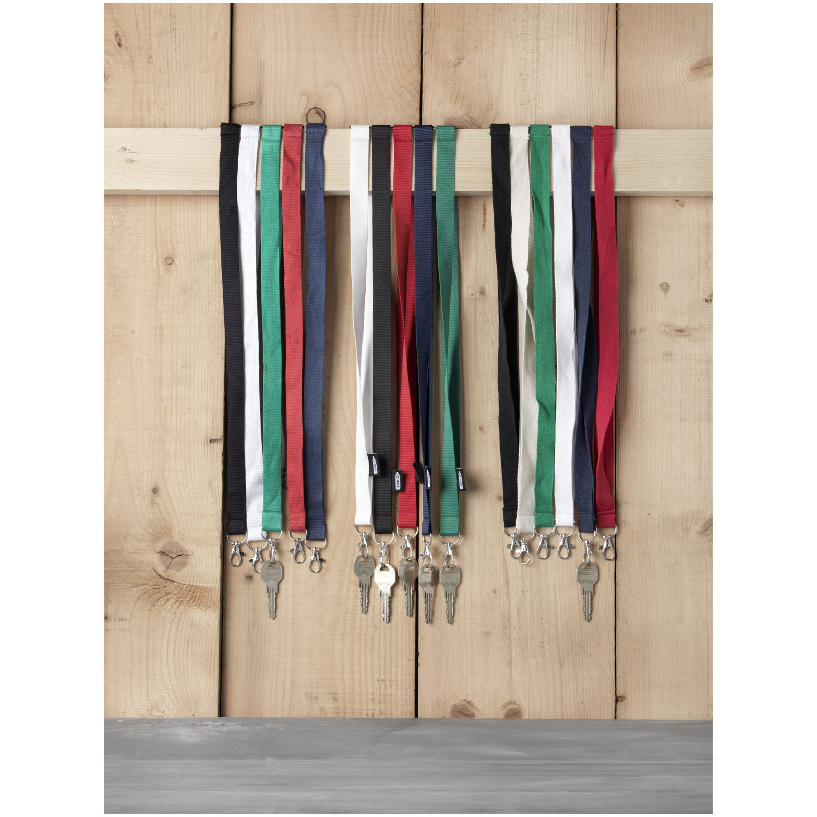 Lanyard de PET reciclado con cierre independiente Tom