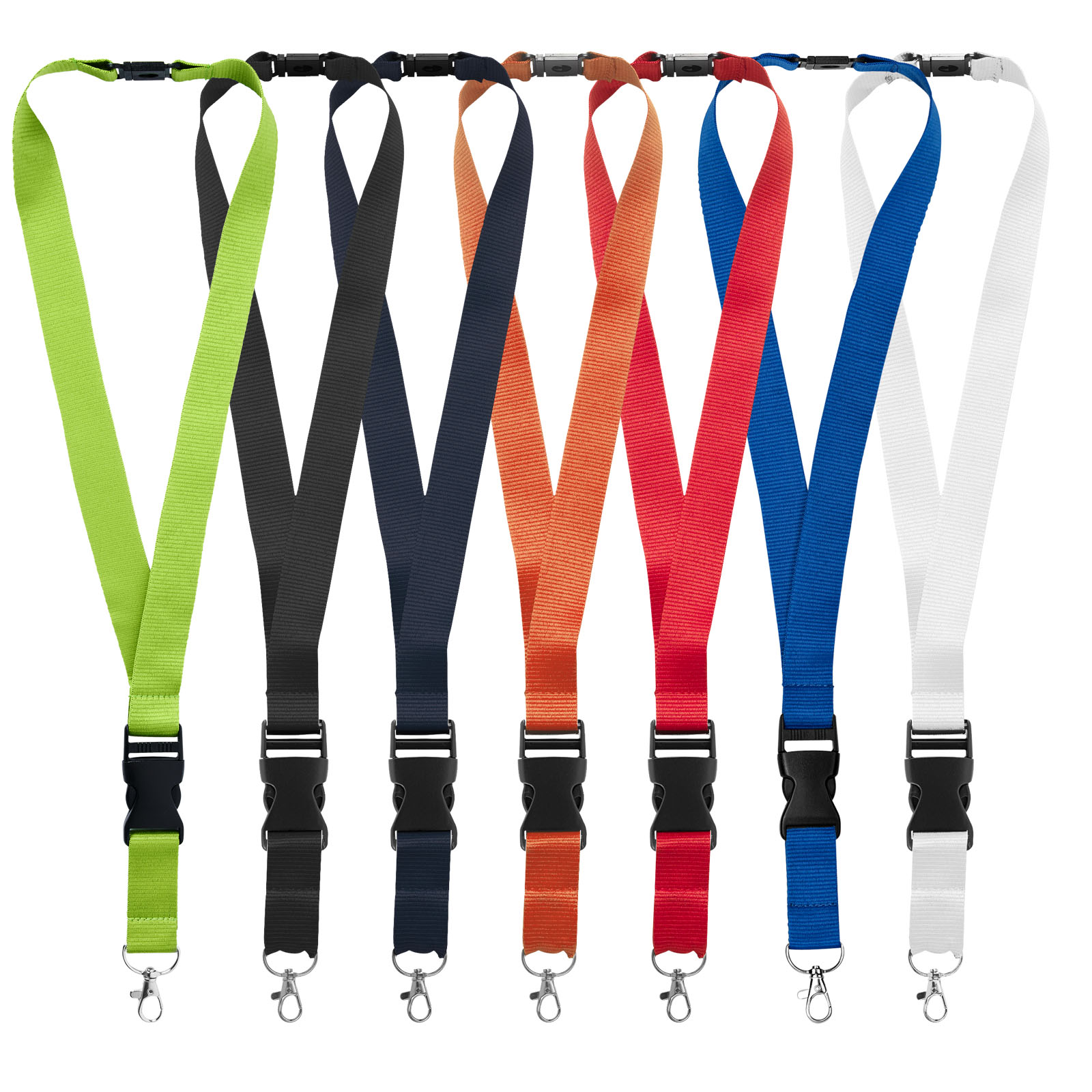 Lanyard con hebilla separable y clip de seguridad Yogi