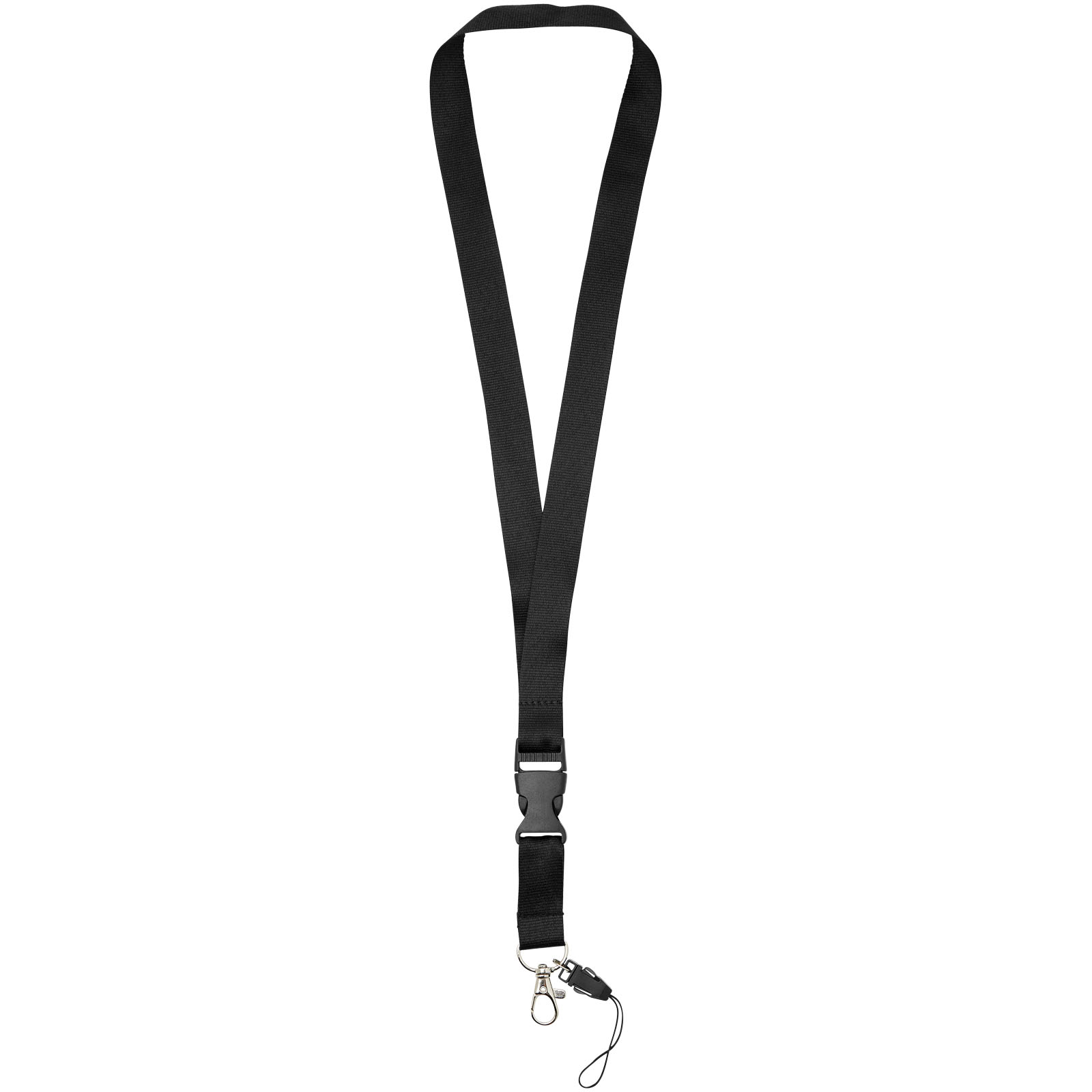 Lanyard con hebilla separable y enganche para móvil Sagan