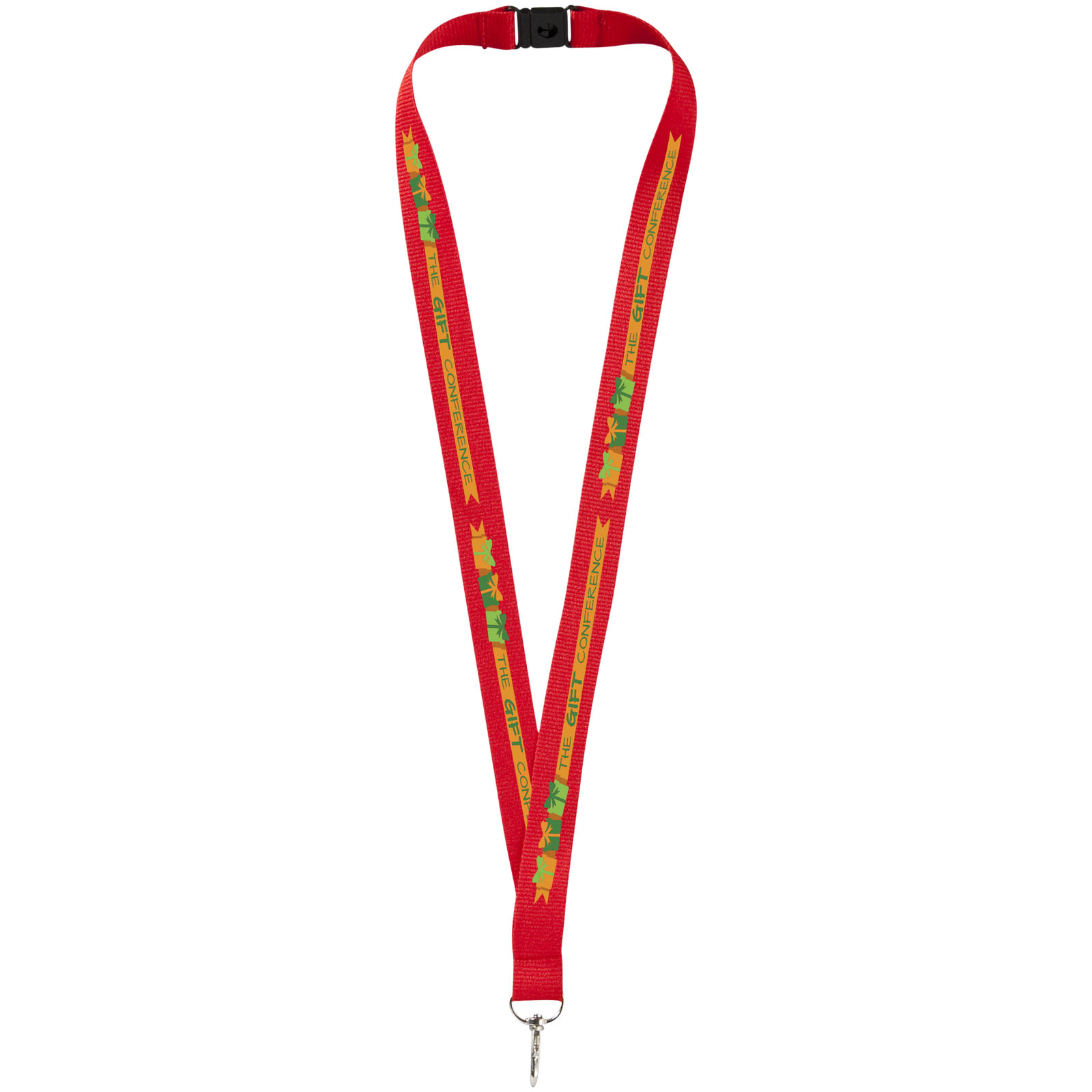 Lanyard con clip de seguridad Lago