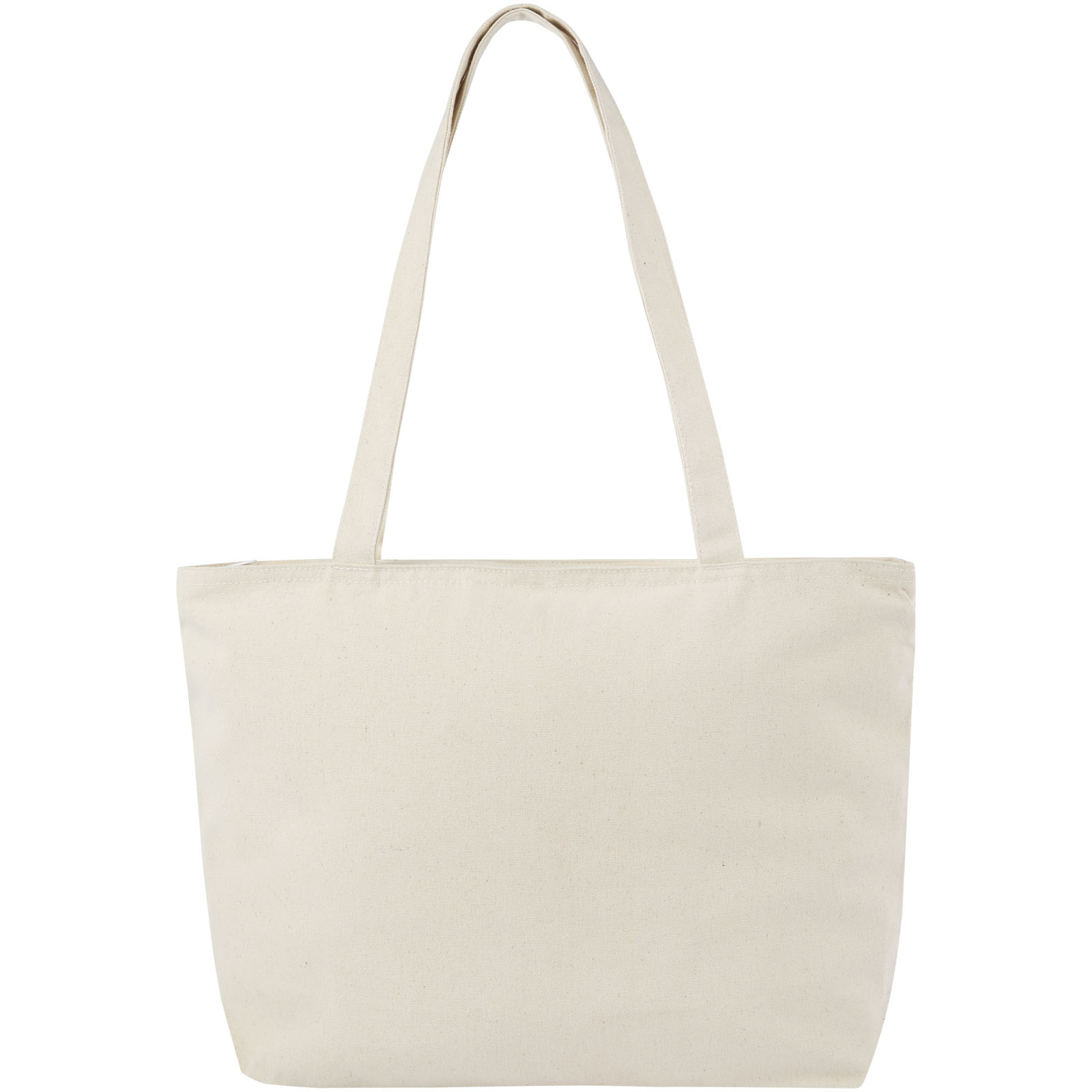Bolsa Tote de algodón 320 g/m² con cremallera Ningbo