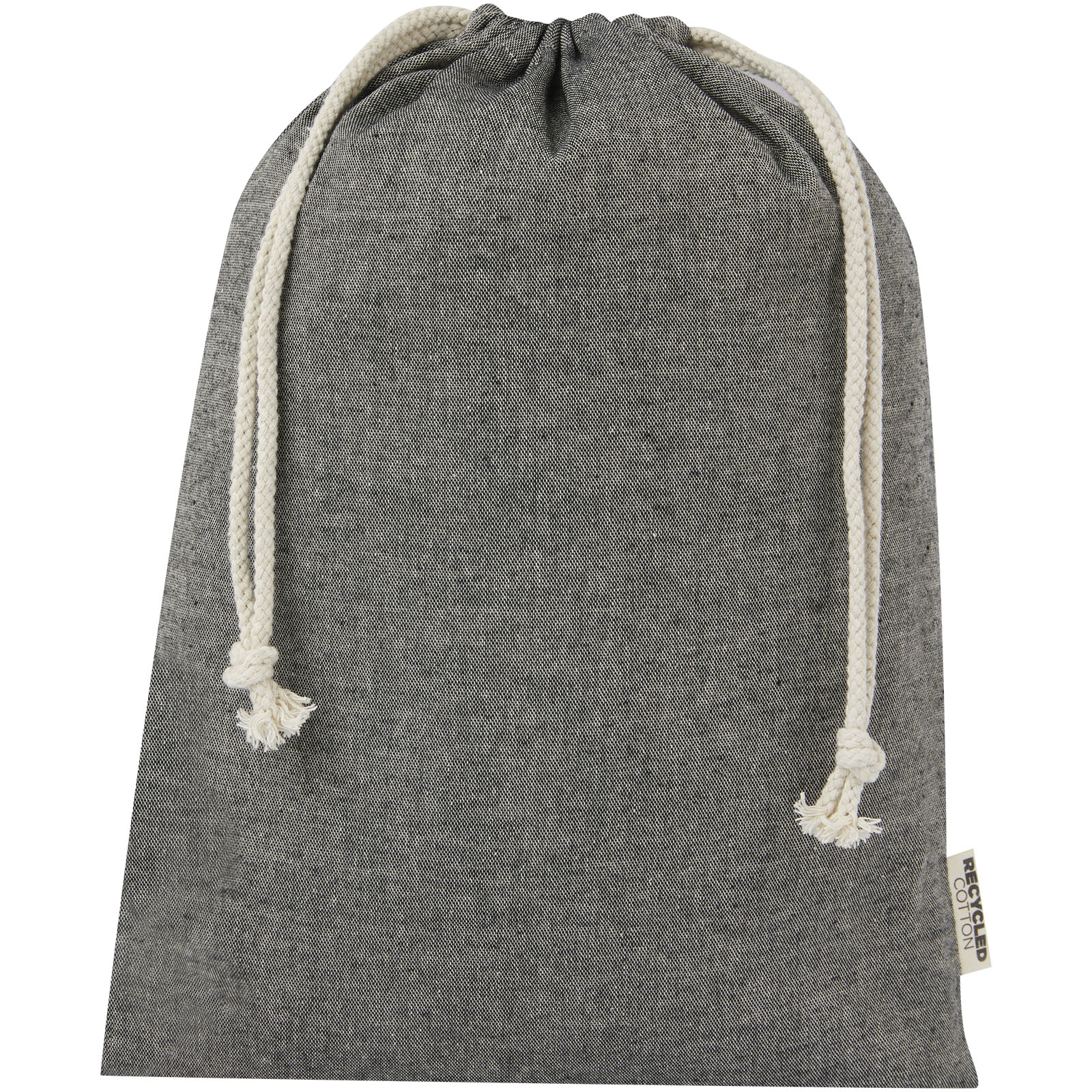 Bolsa de regalo grande de 4 l de algodón reciclado GRS de 150 g/m² Pheebs