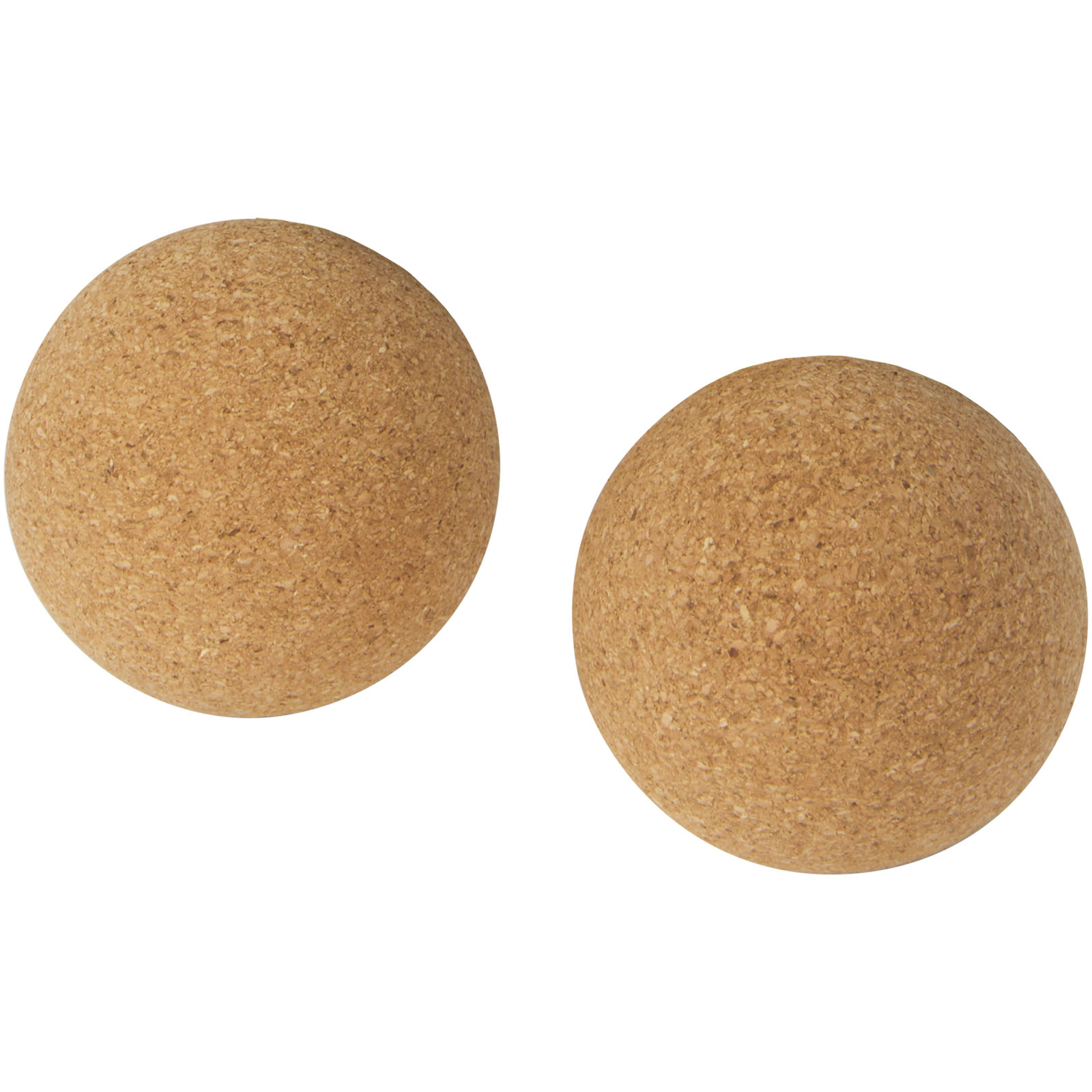 Pelota de corcho para yoga Trikona- Set dos unidades