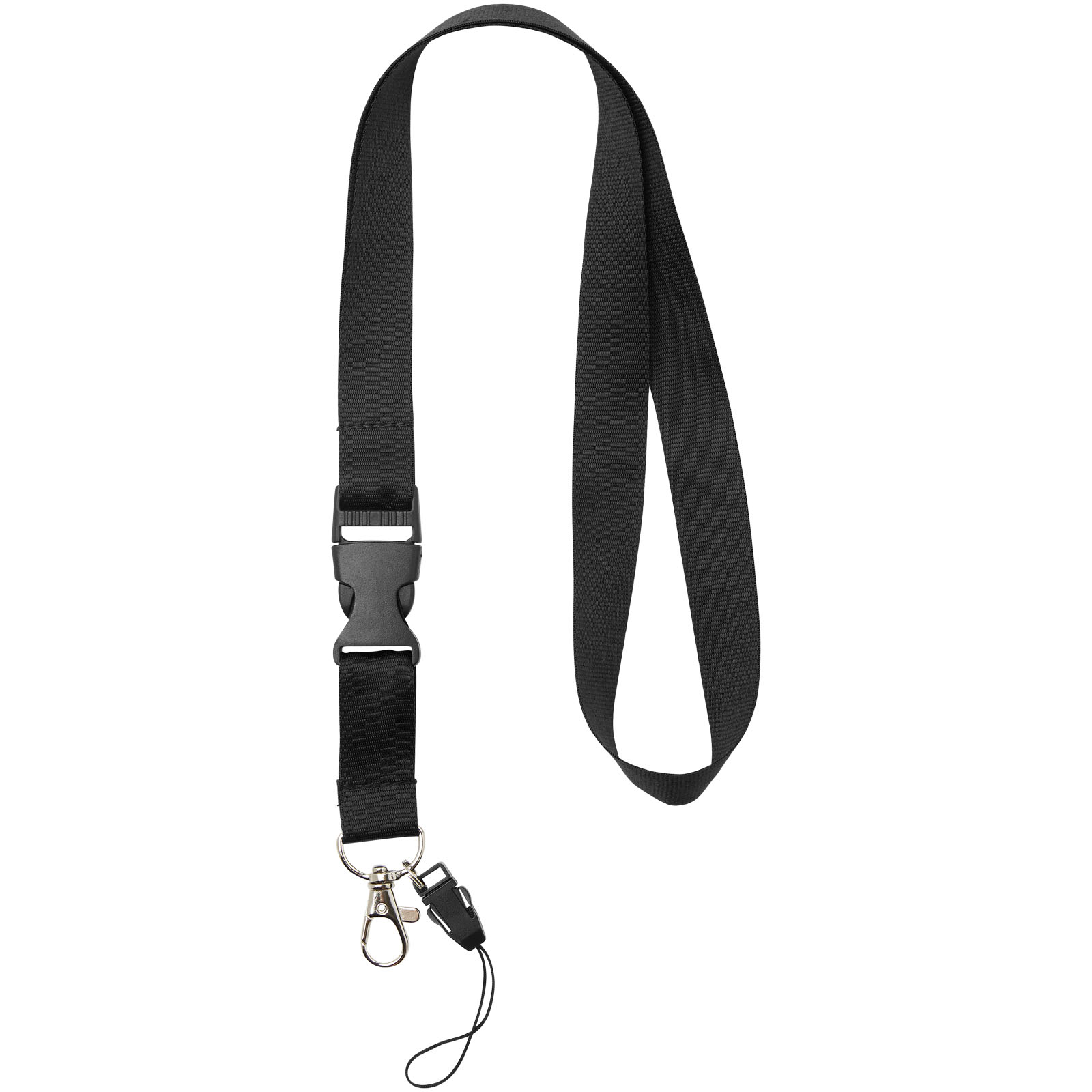 Lanyard con hebilla separable y enganche para móvil Sagan