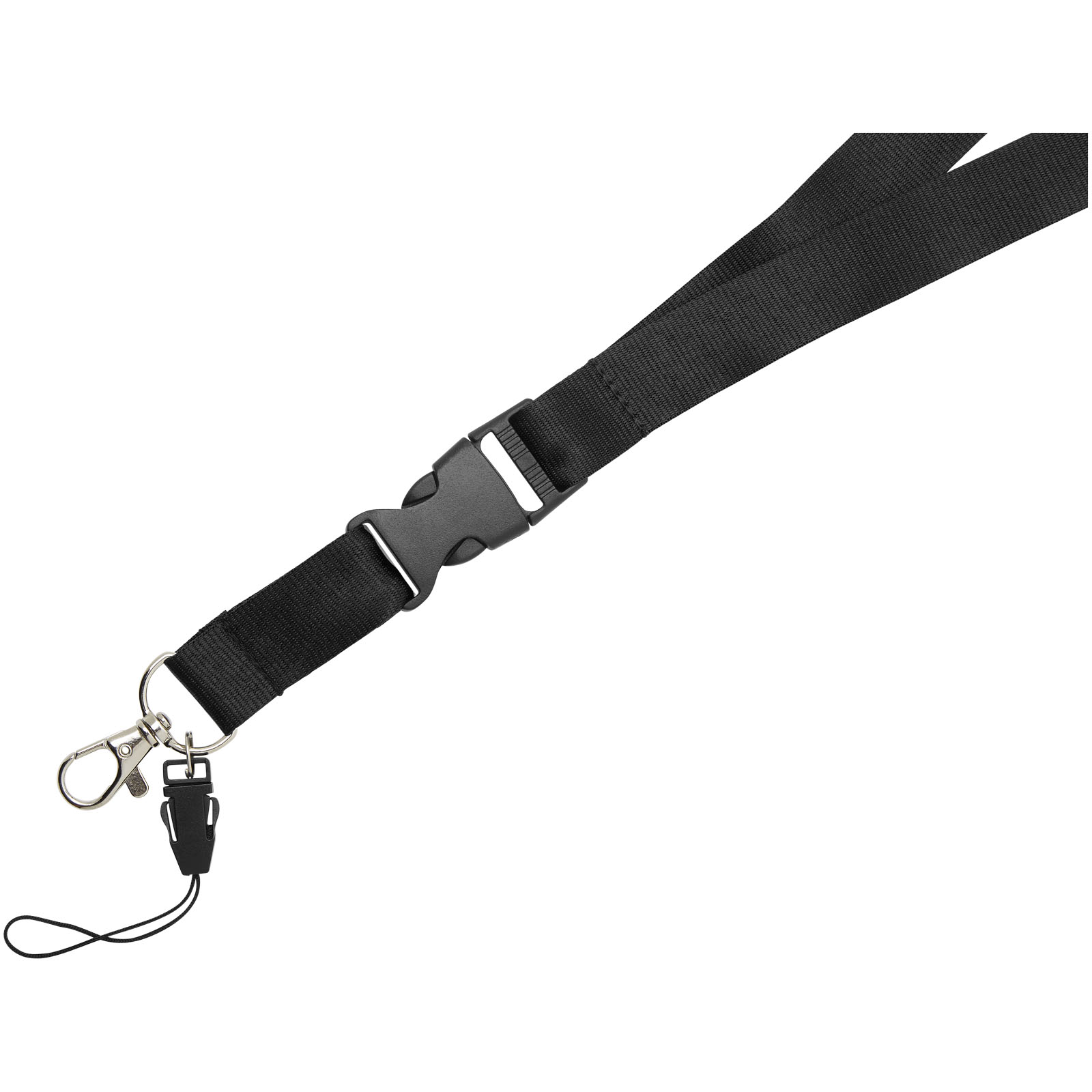 Lanyard con hebilla separable y enganche para móvil Sagan
