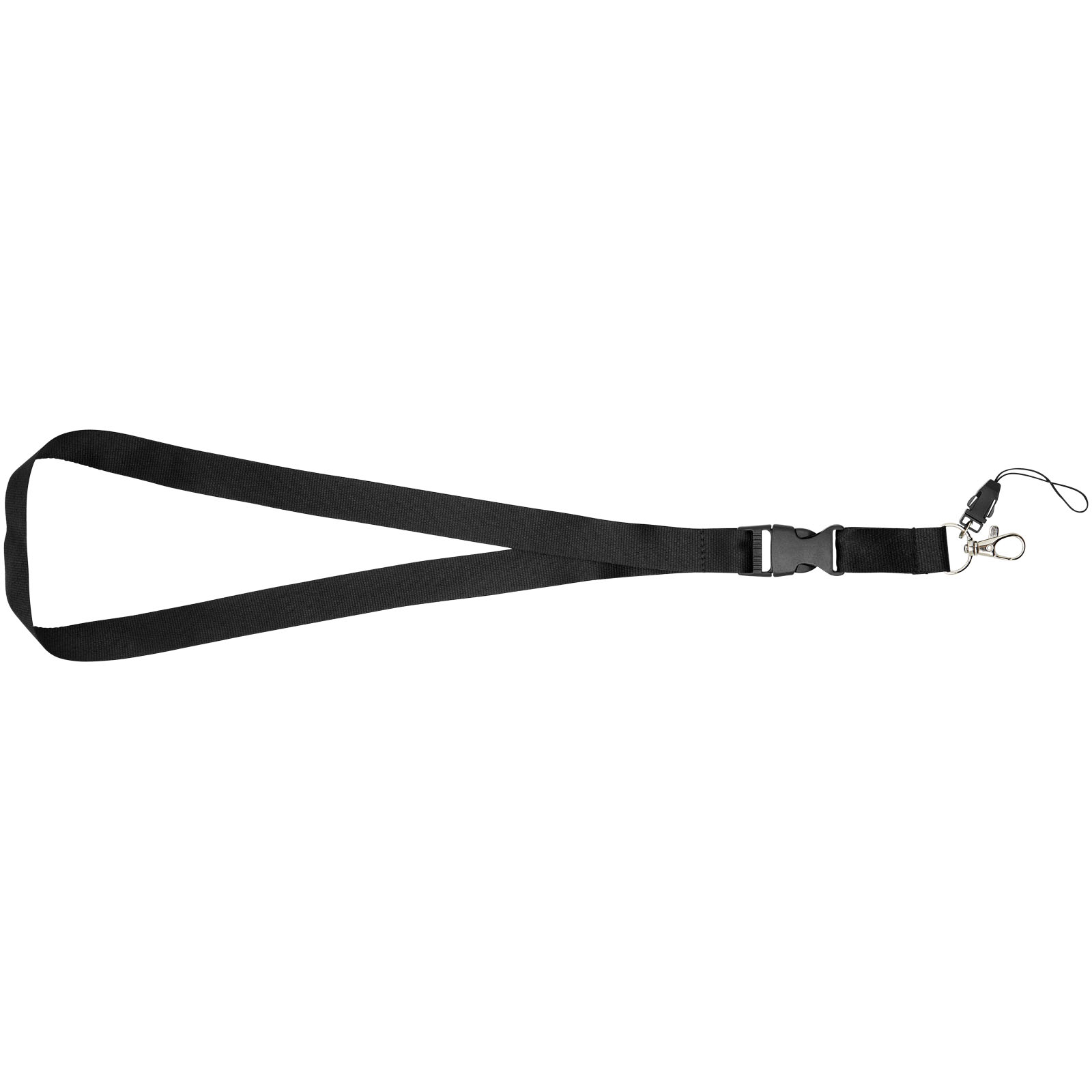 Lanyard con hebilla separable y enganche para móvil Sagan
