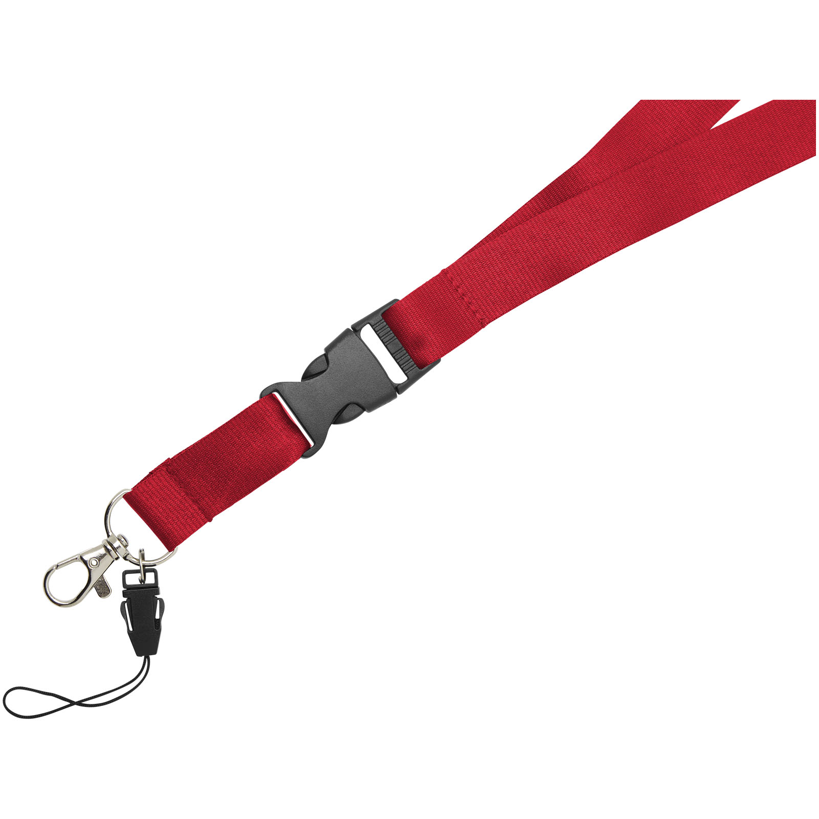 Lanyard con hebilla separable y enganche para móvil Sagan