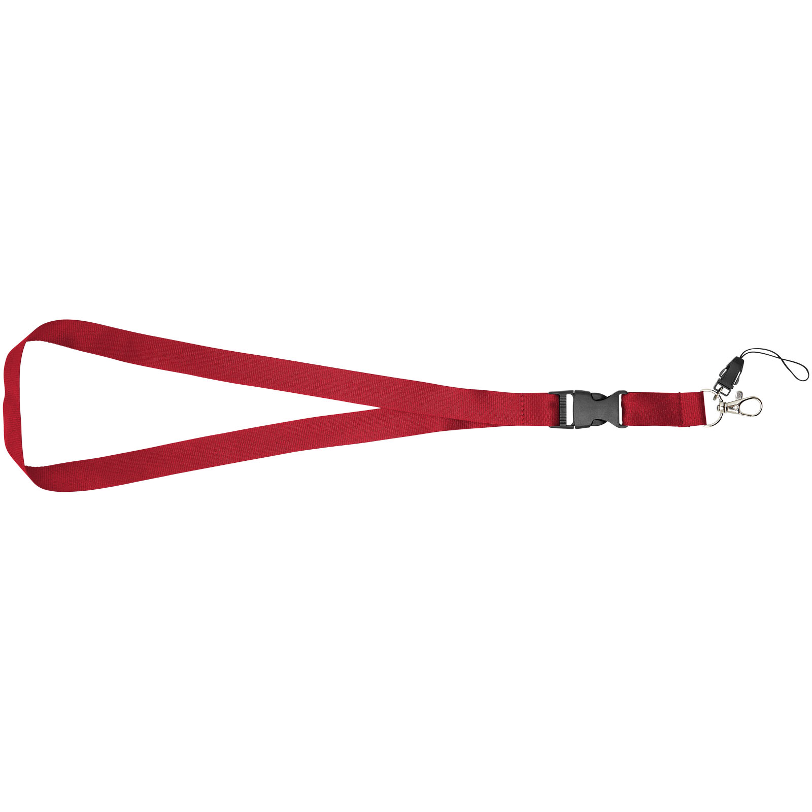 Lanyard con hebilla separable y enganche para móvil Sagan