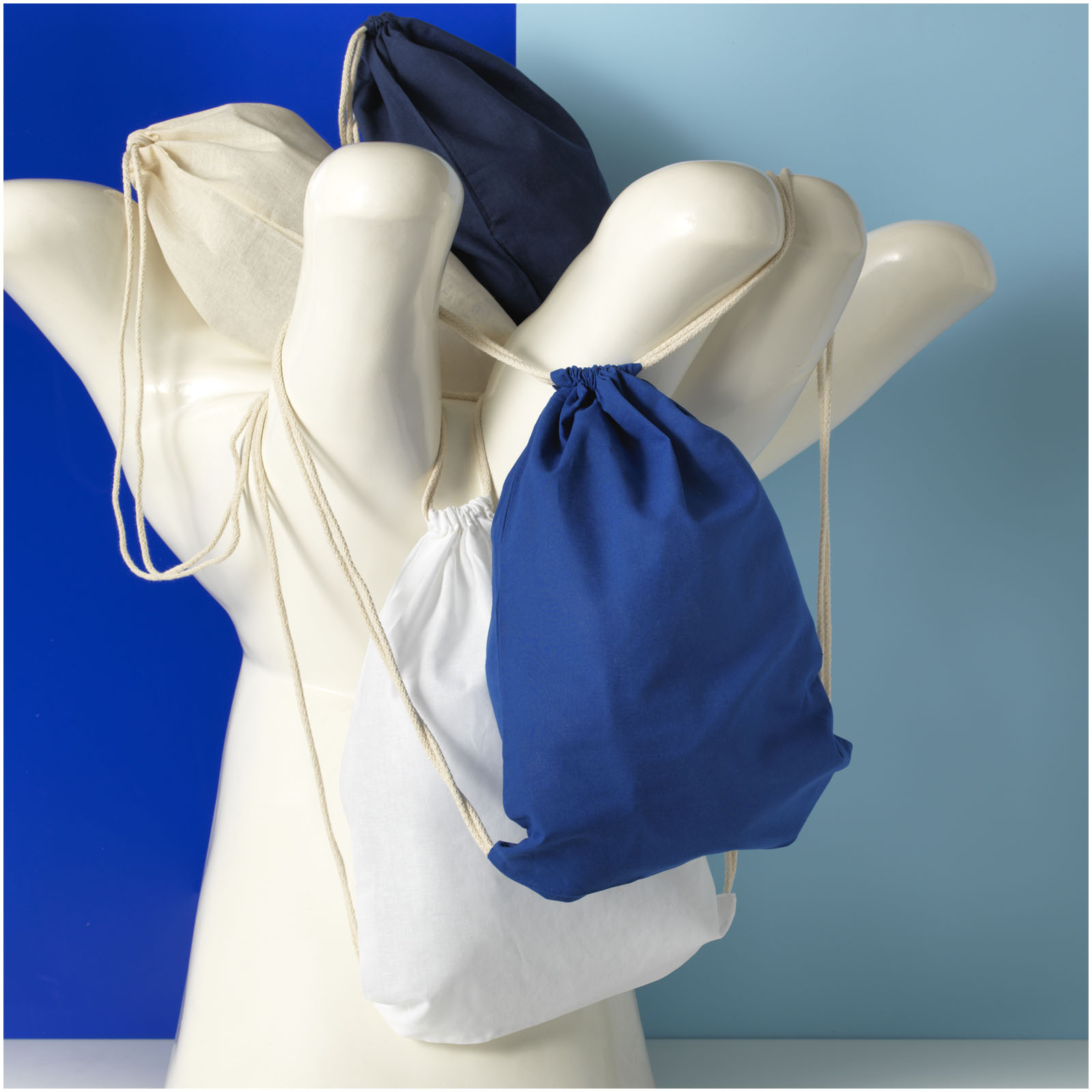 Mochila de cuerdas de algodón 100 g/m² 5L Oregon