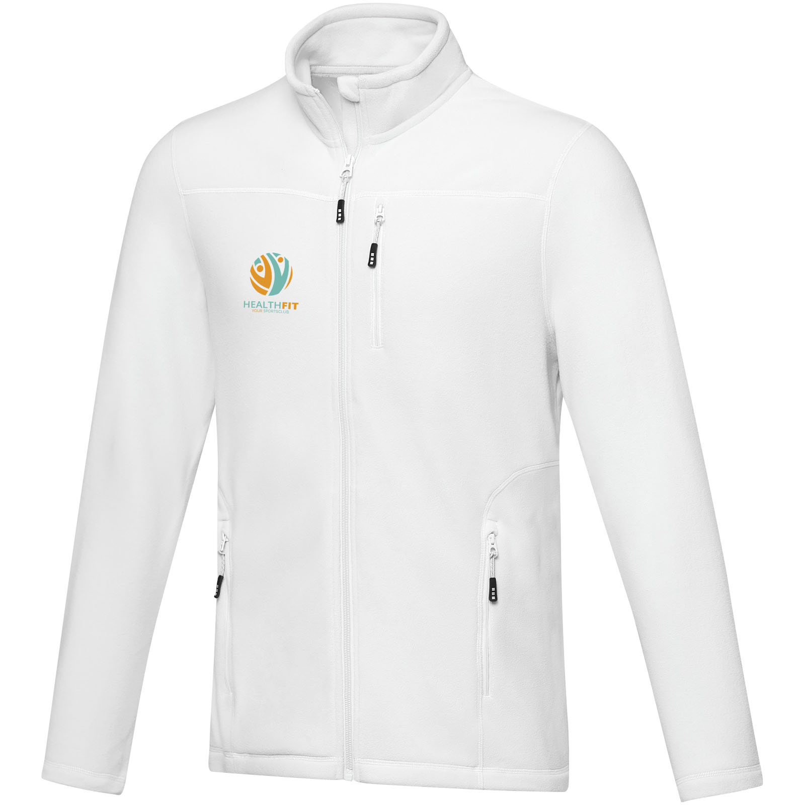Chaqueta polar con cremallera entera reciclada GRS para hombre Amber