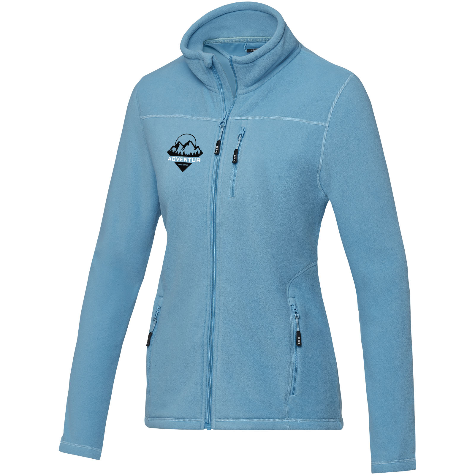 Chaqueta polar con cremallera entera reciclada GRS para mujer Amber