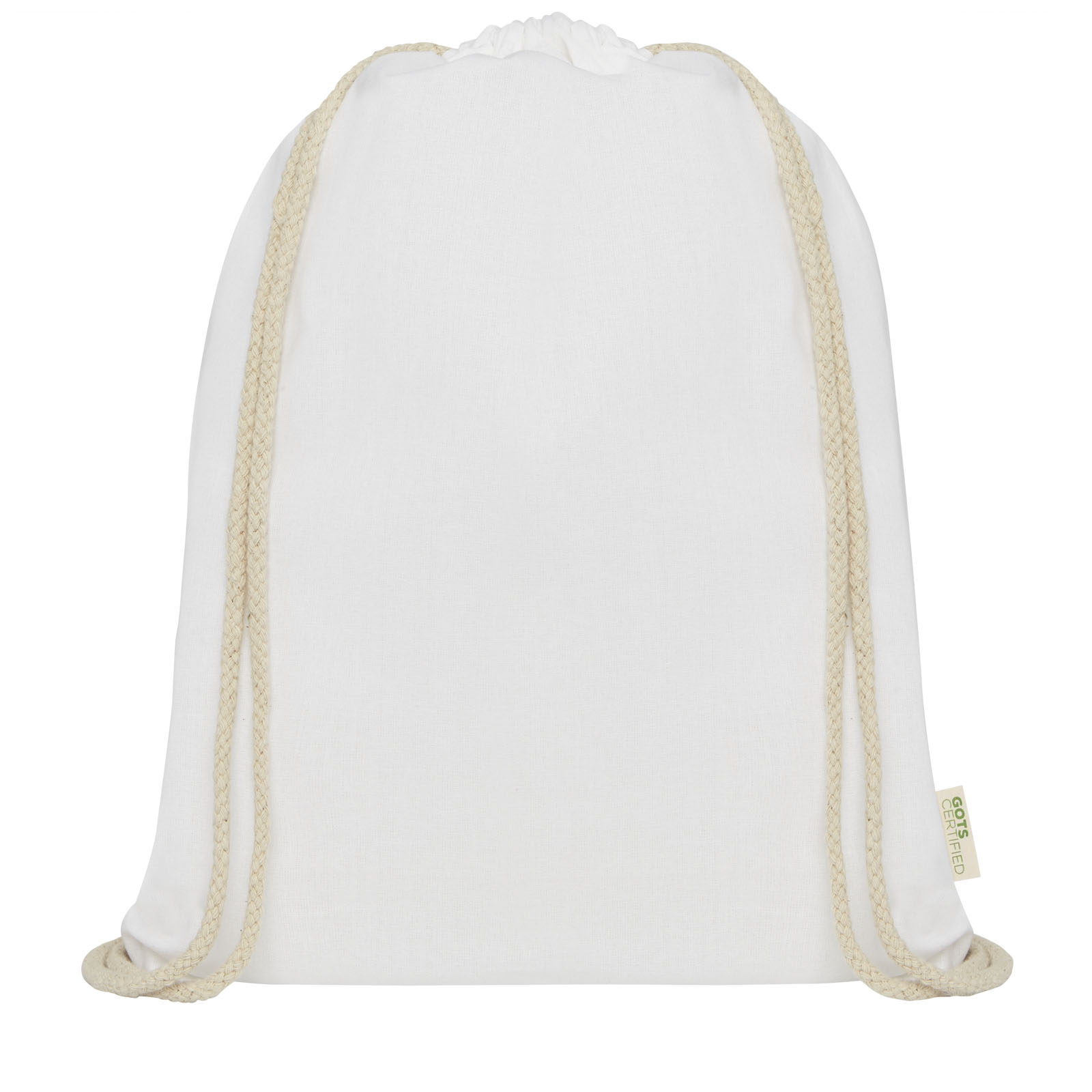 Mochila de cuerdas de algodón orgánico de 140 g/m² 5L Orissa