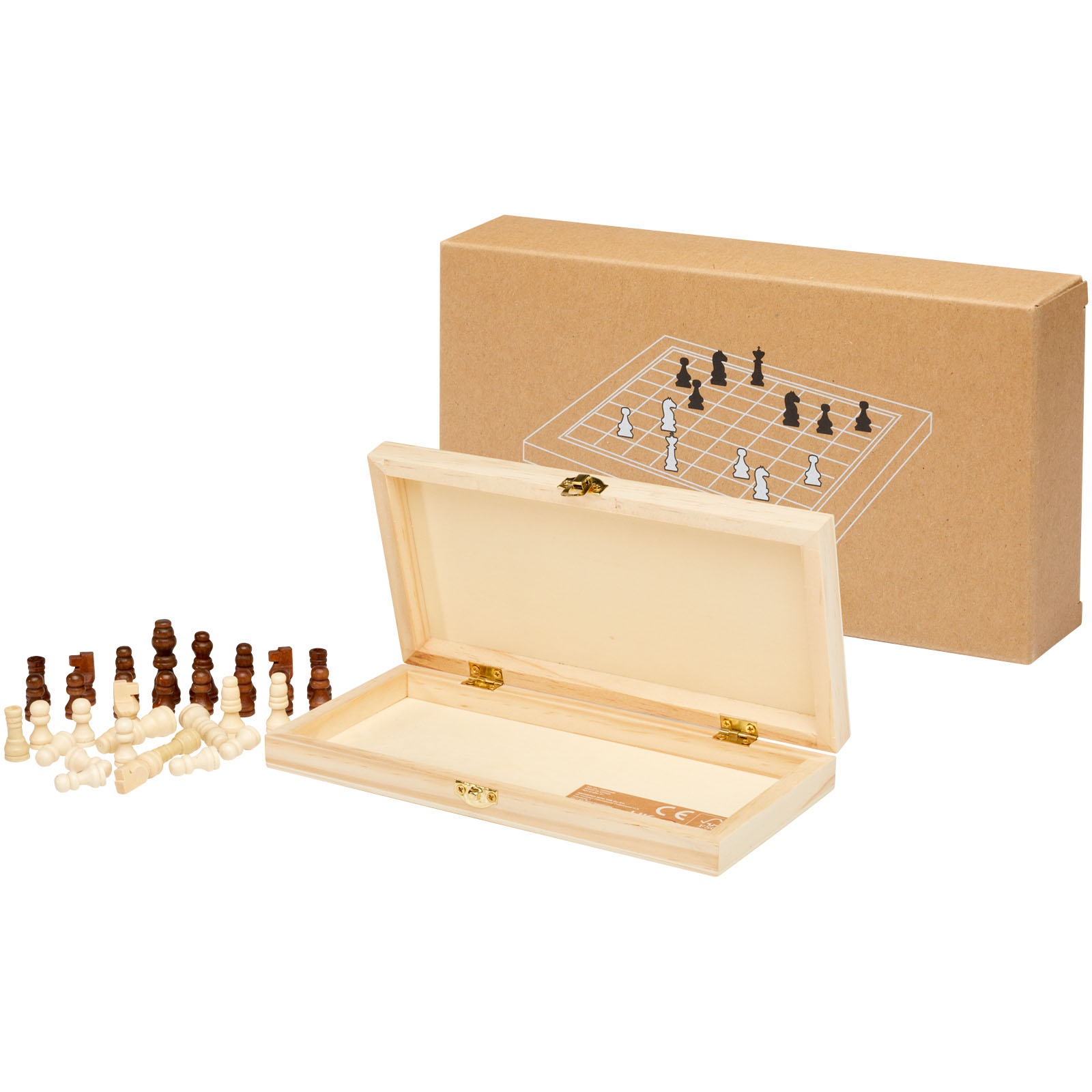 Set de ajedrez de madera King