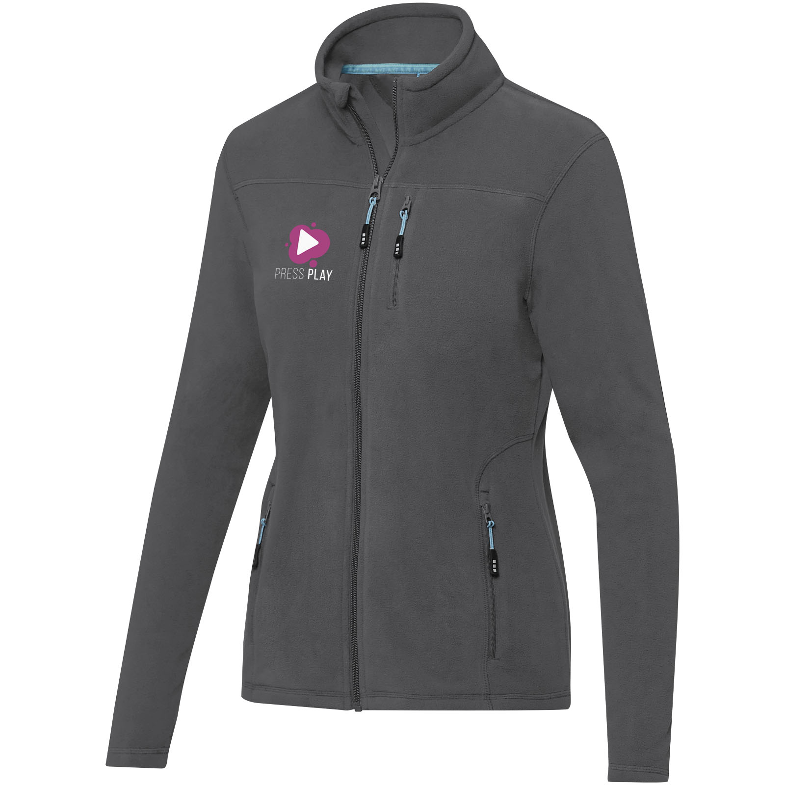 Chaqueta polar con cremallera entera reciclada GRS para mujer Amber