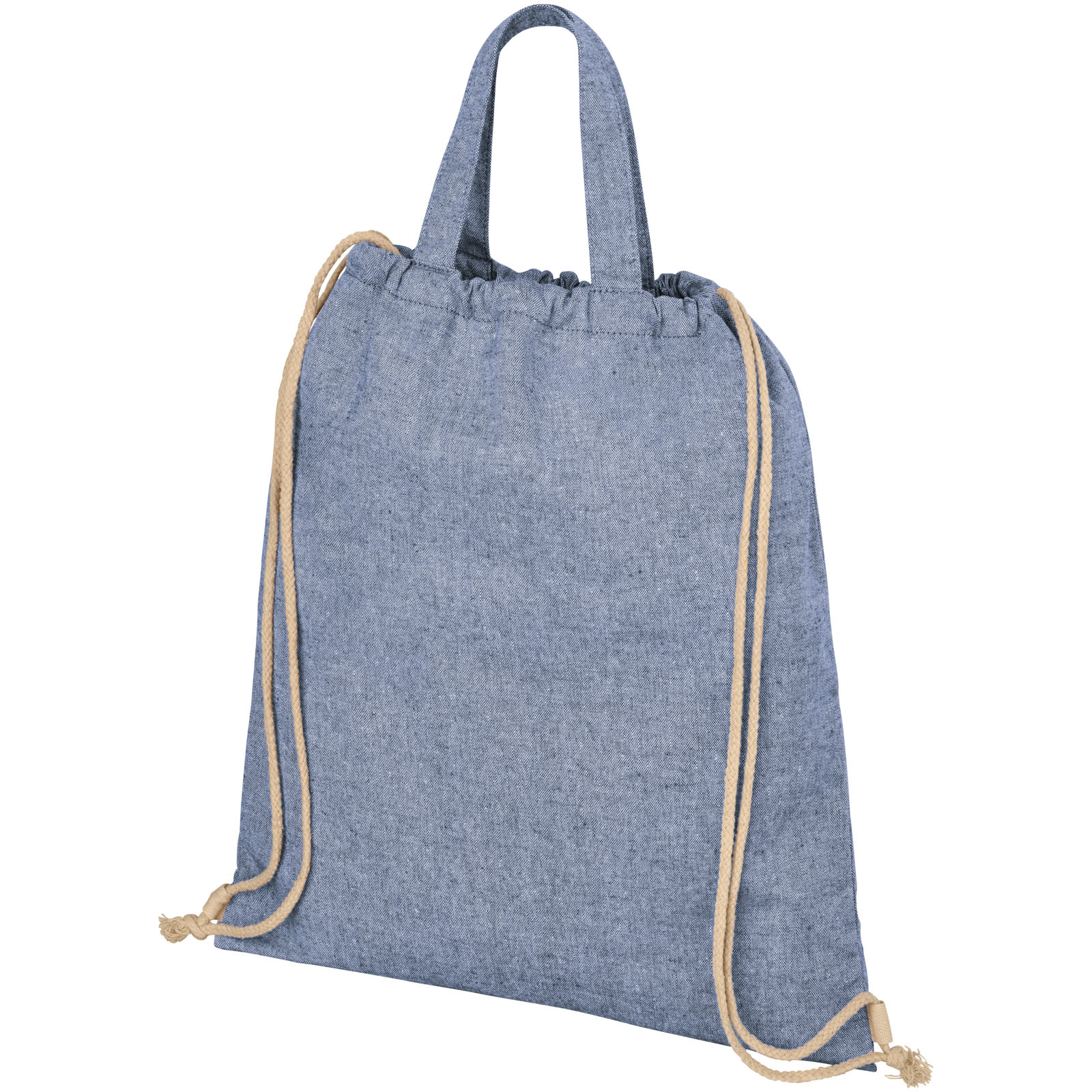 Mochila de cuerdas de algodón reciclado de 210 g/m² 6L Pheebs