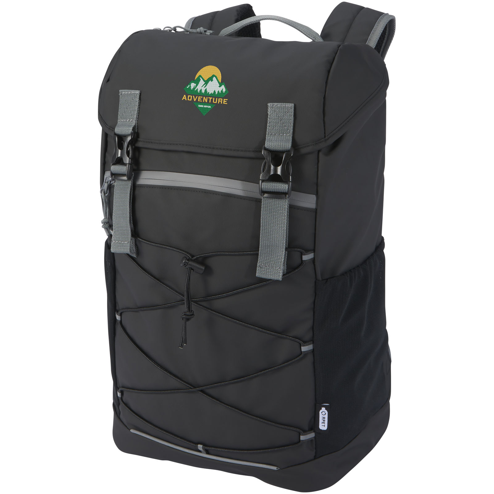 Mochila para portátil de 15,6 de material reciclado GRS resistente al agua de 23 l Aqua