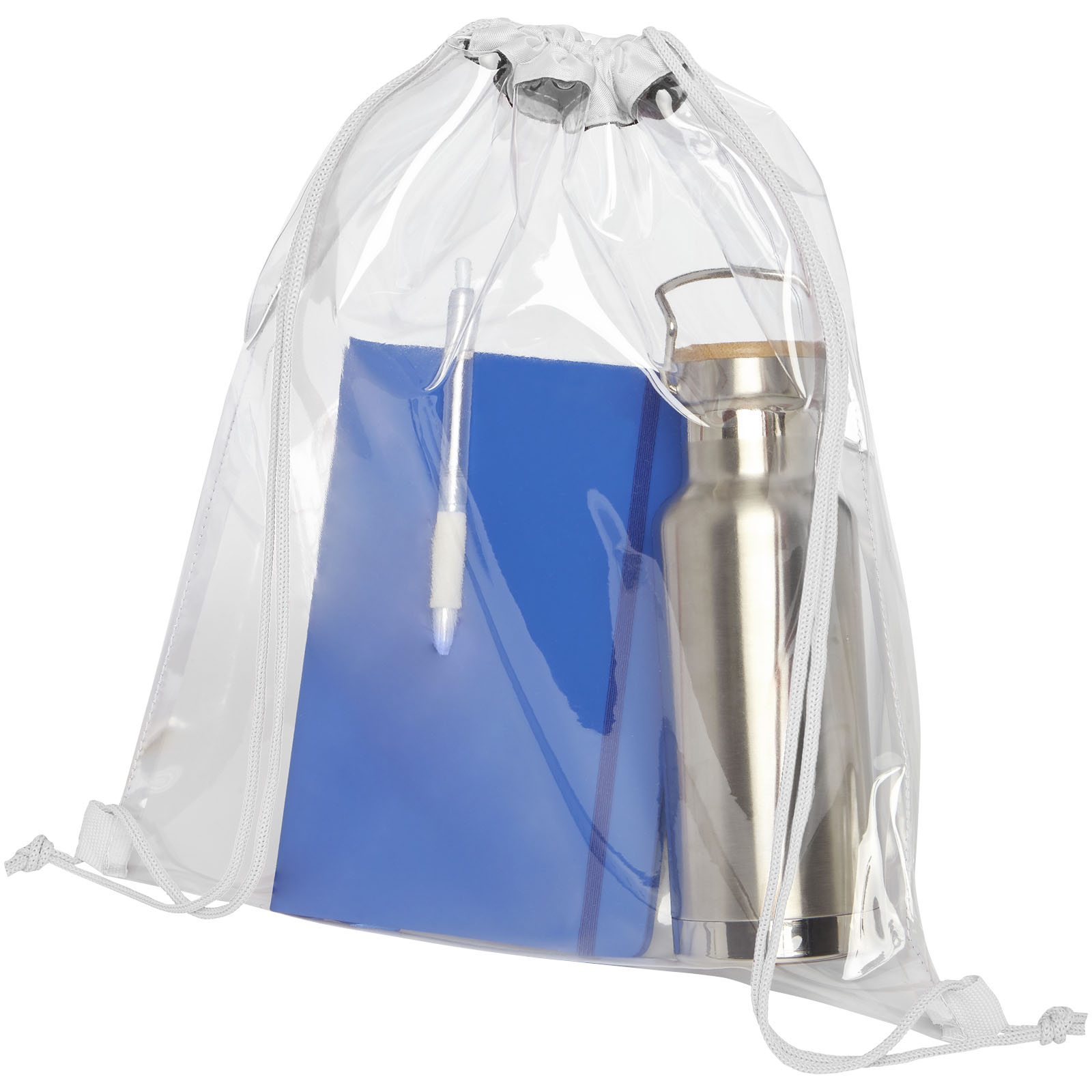 Mochila de cuerdas transparente 5L Lancaster