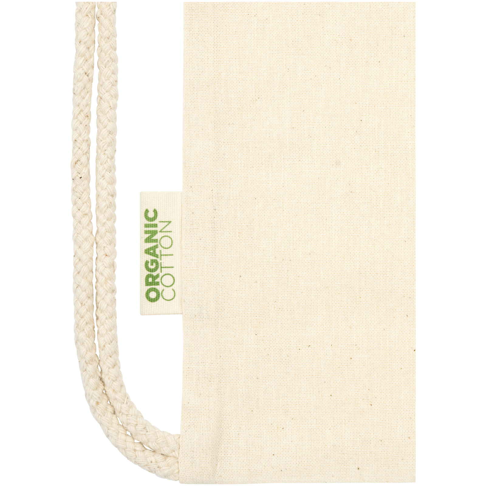 Mochila de cuerdas de algodón orgánico de 100 g/m² 5L Orissa