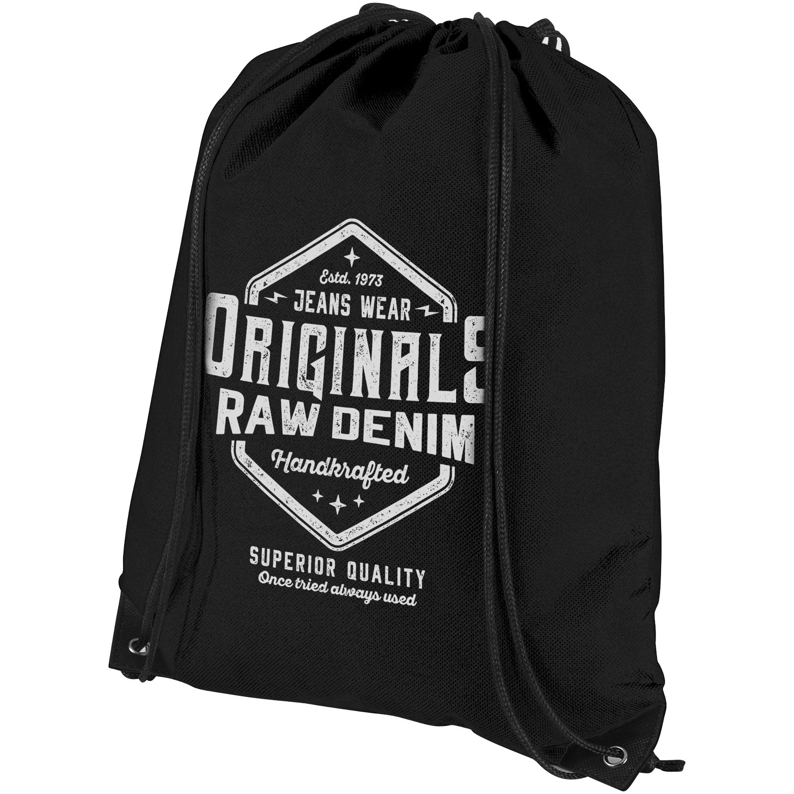 Mochila de cuerdas no tejida 5L Evergreen