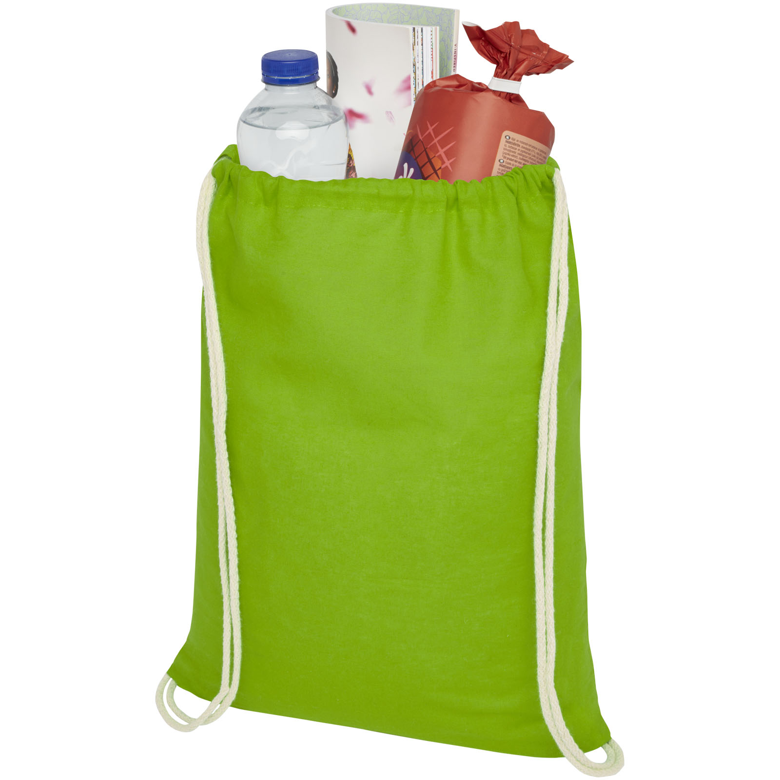 Mochila de cuerdas de algodón 100 g/m² 5L Oregon