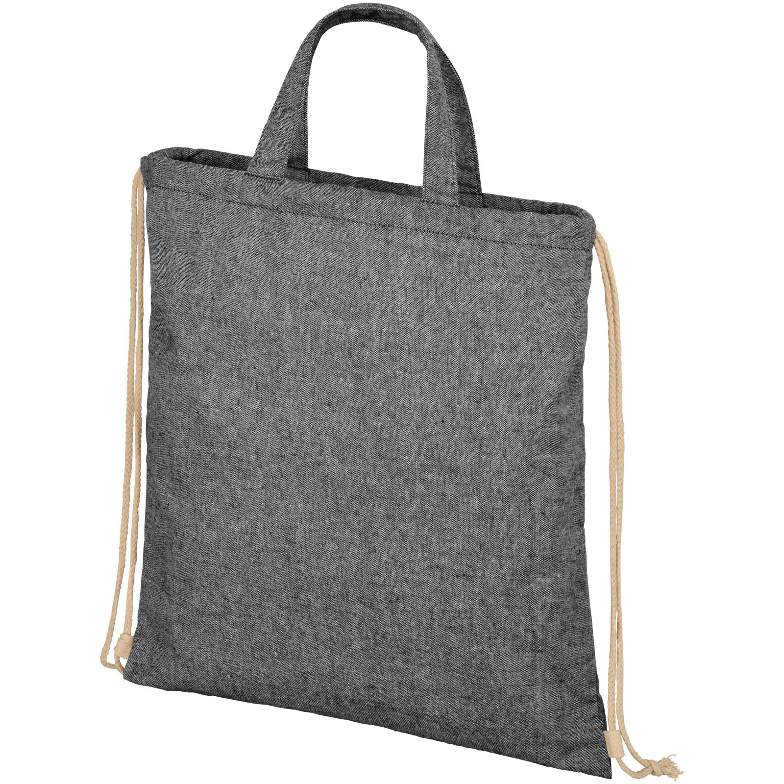 Mochila de cuerdas de algodón reciclado de 210 g/m² 6L Pheebs