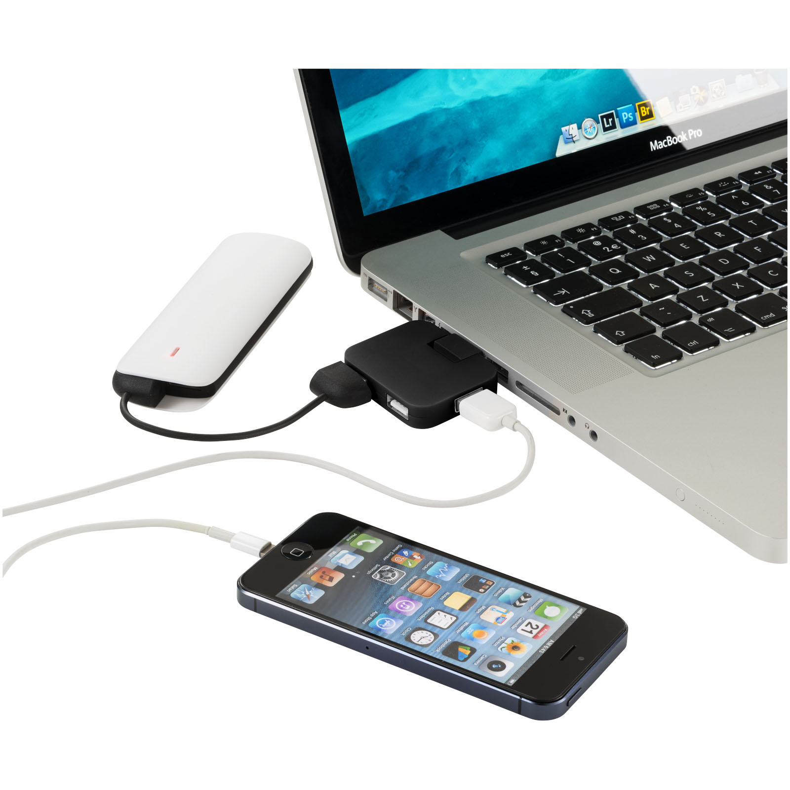 Hub USB de 4 puertos Gaia