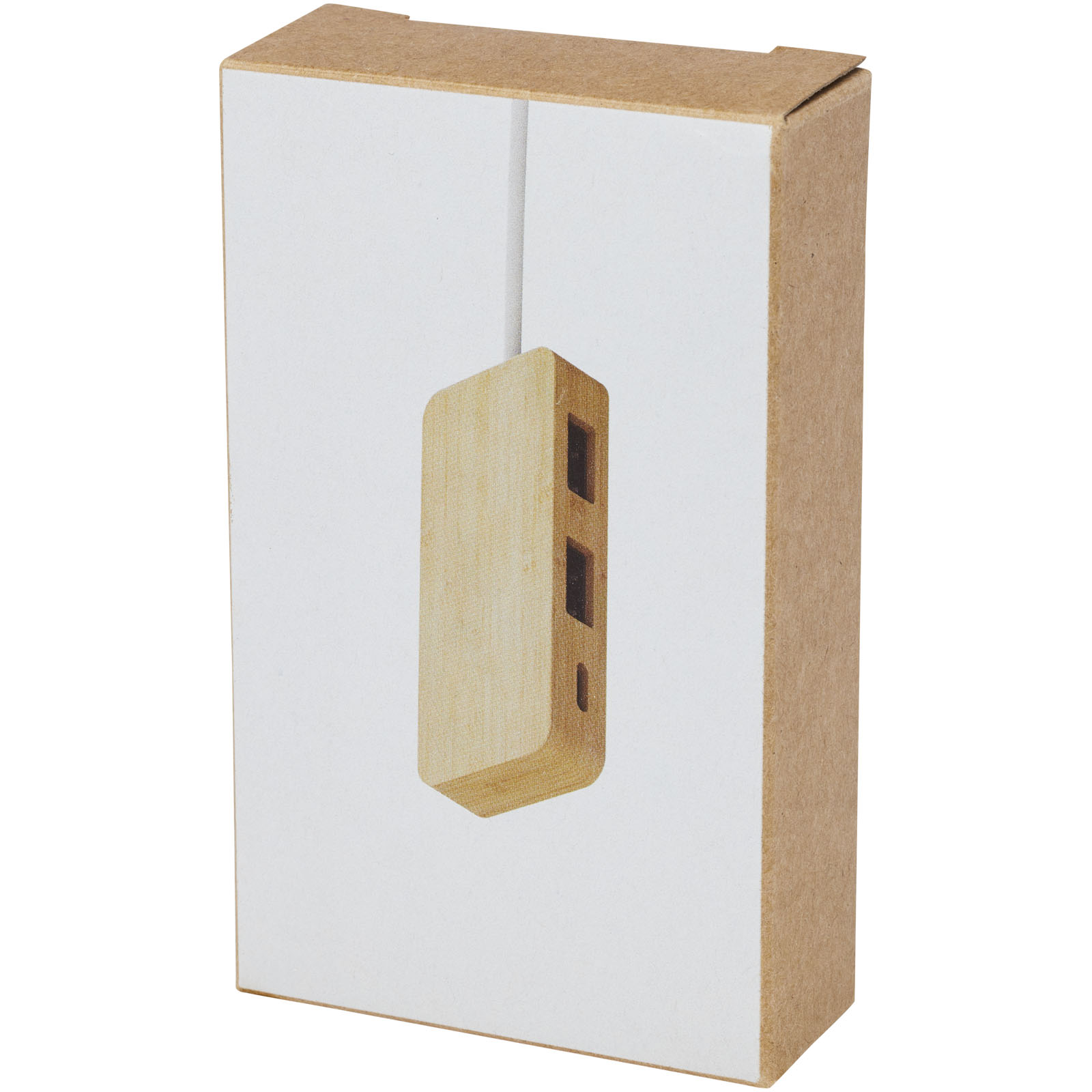 Hub USB de bambú Tapas