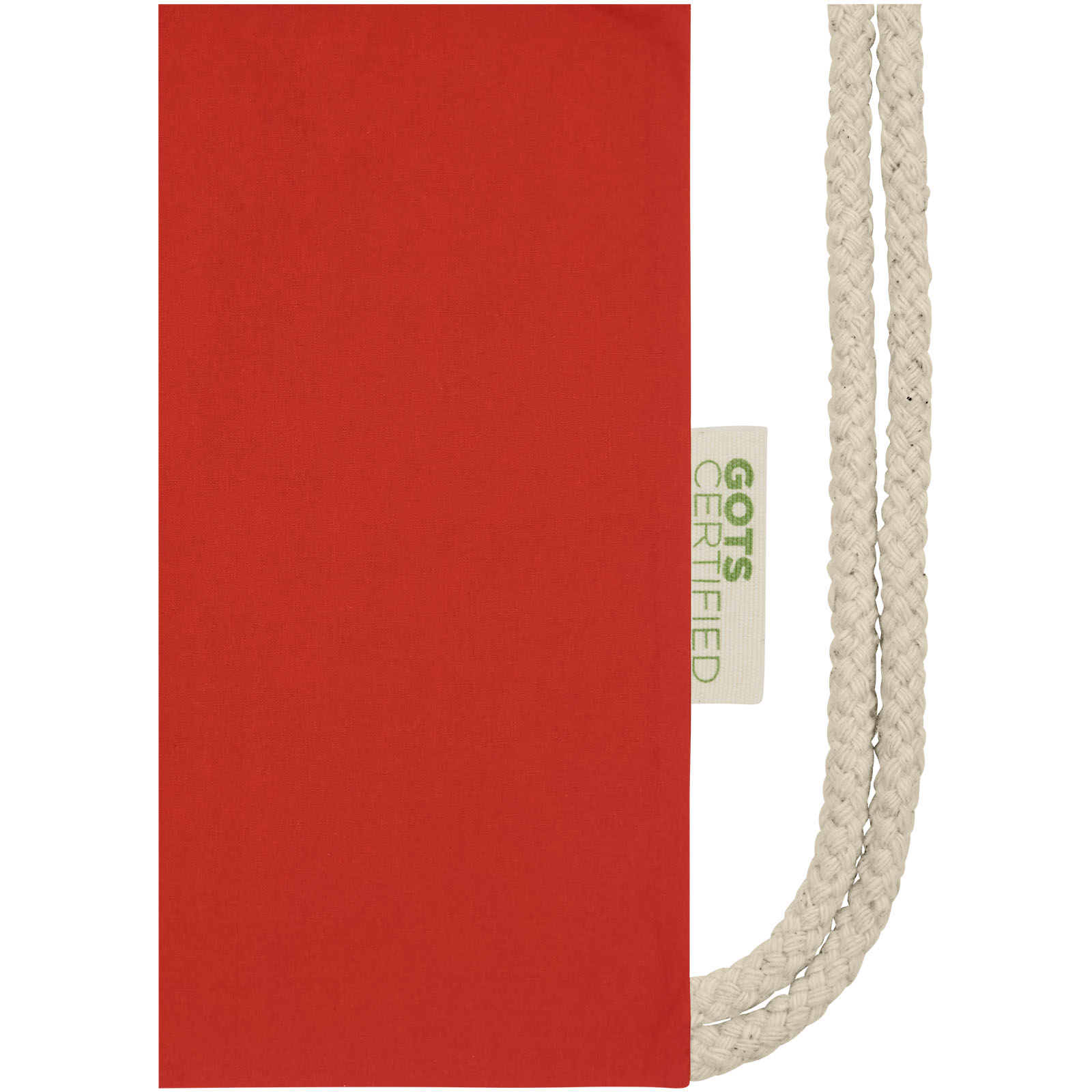 Mochila de cuerdas de algodón orgánico de 140 g/m² 5L Orissa