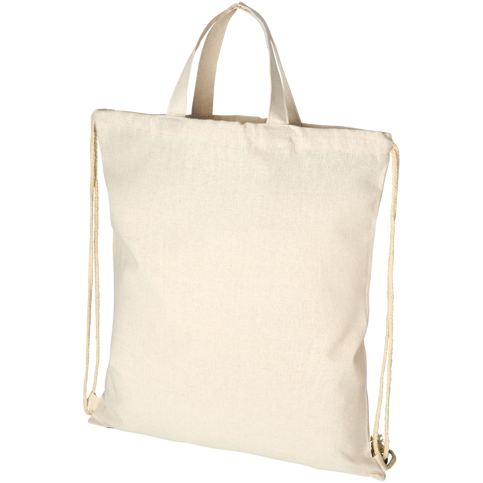 Mochila de cuerdas de algodón reciclado de 210 g/m² 6L Pheebs