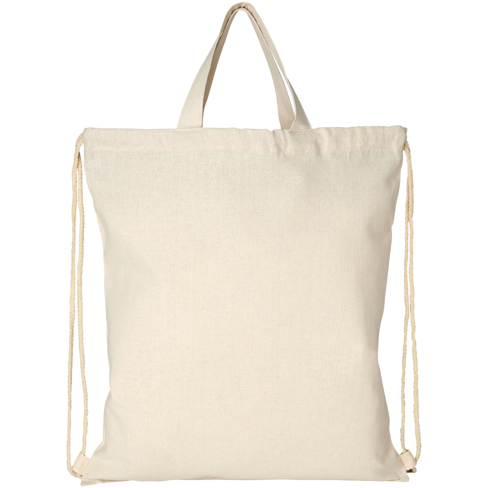 Mochila de cuerdas de algodón reciclado de 210 g/m² 6L Pheebs