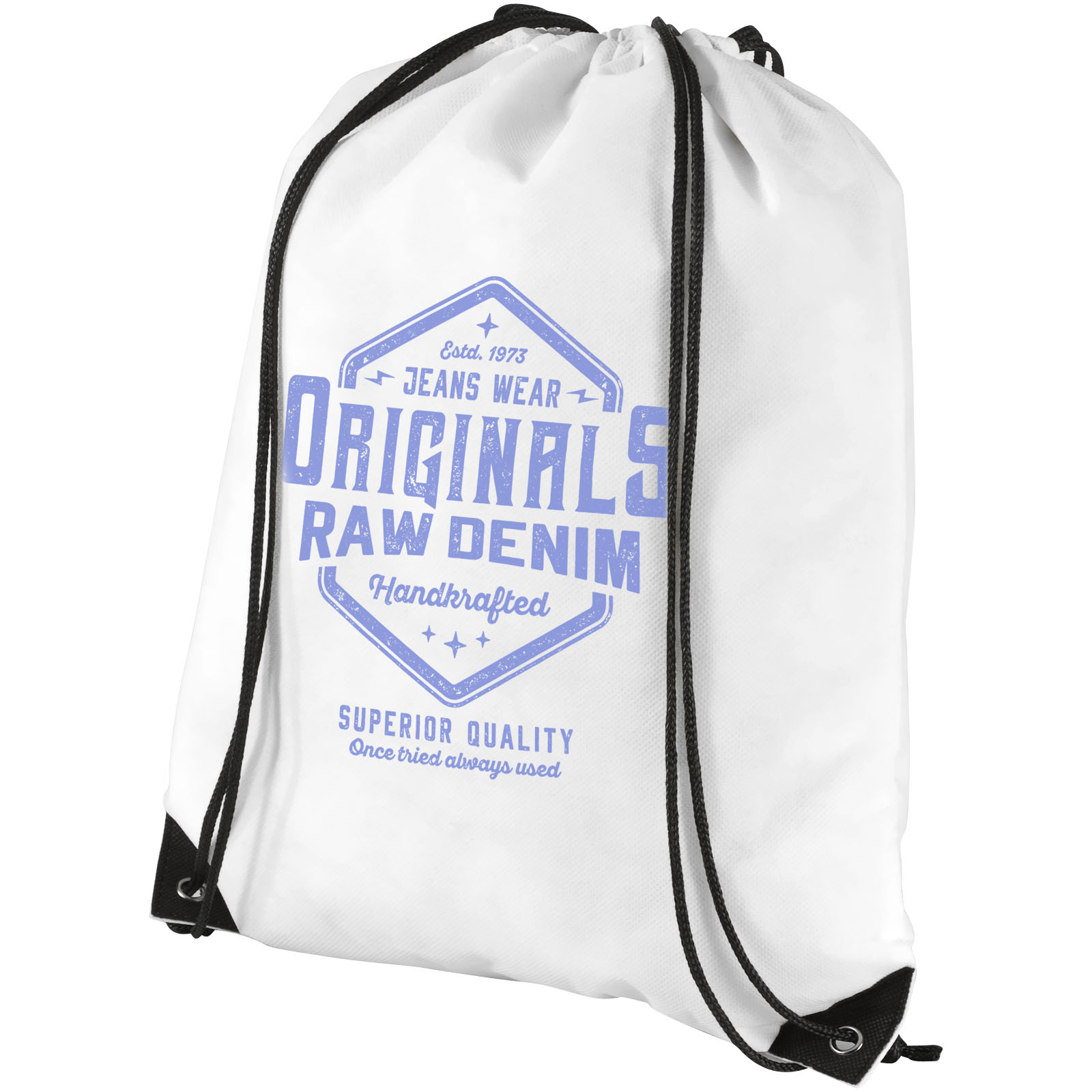 Mochila de cuerdas no tejida 5L Evergreen