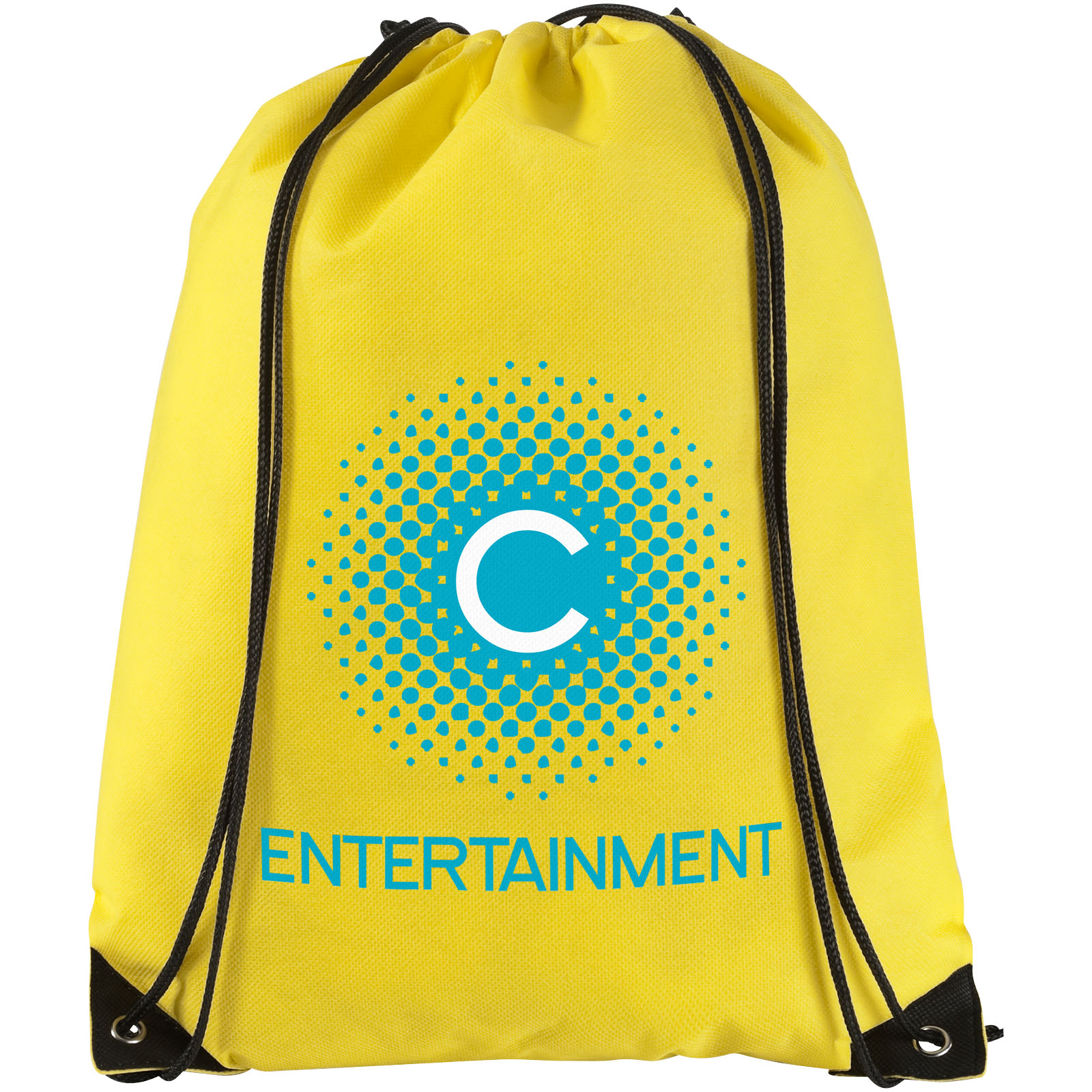 Mochila de cuerdas no tejida 5L Evergreen