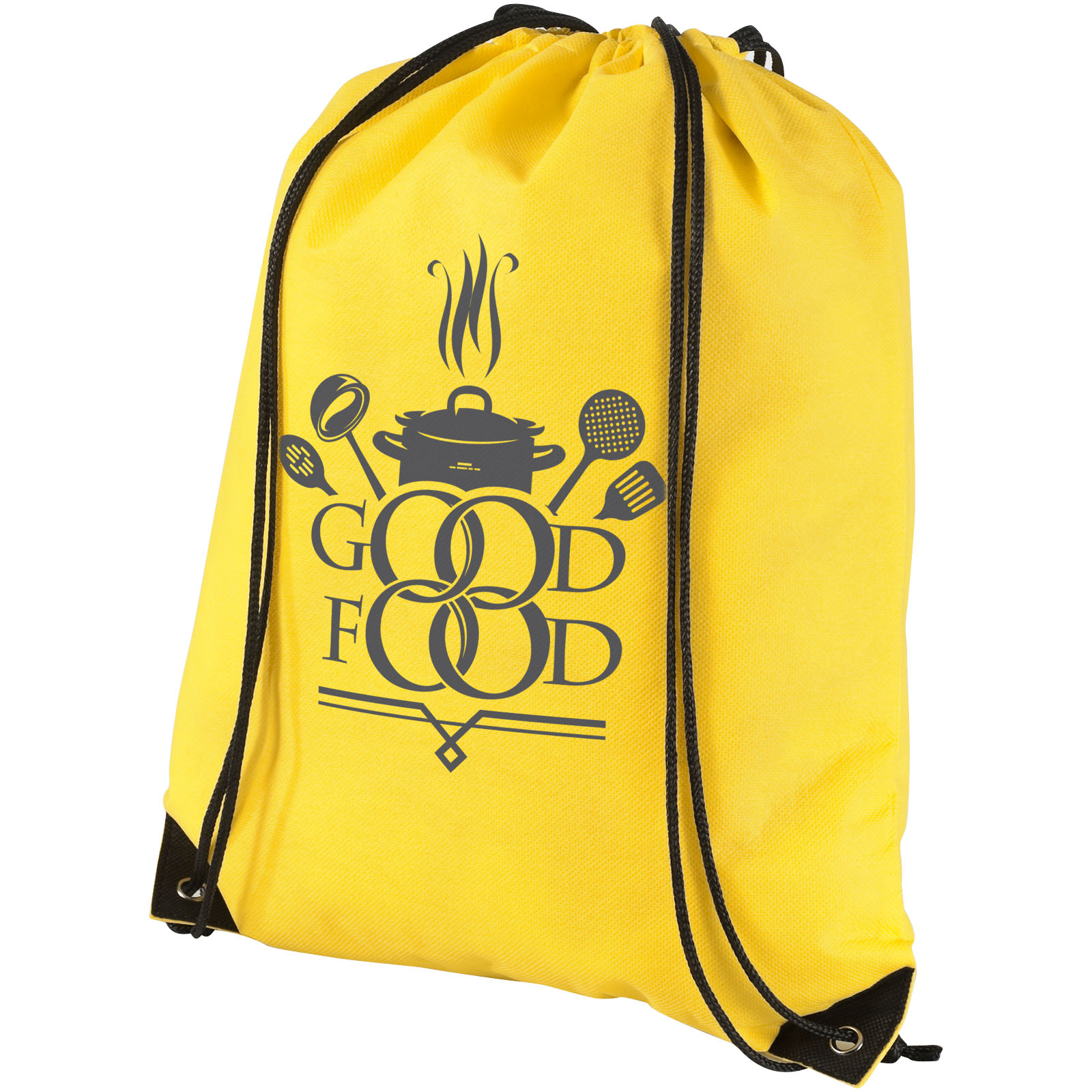 Mochila de cuerdas no tejida 5L Evergreen