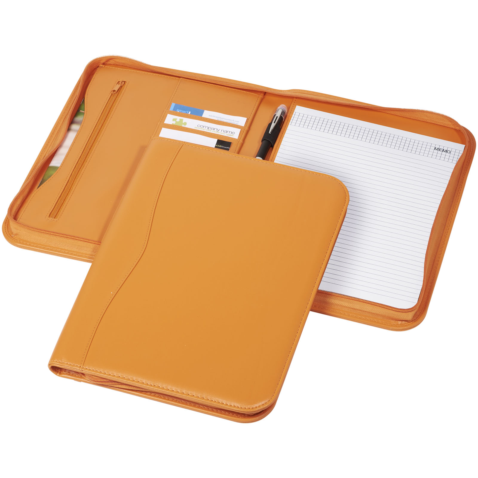 Portafolios A4 con cremallera Ebony