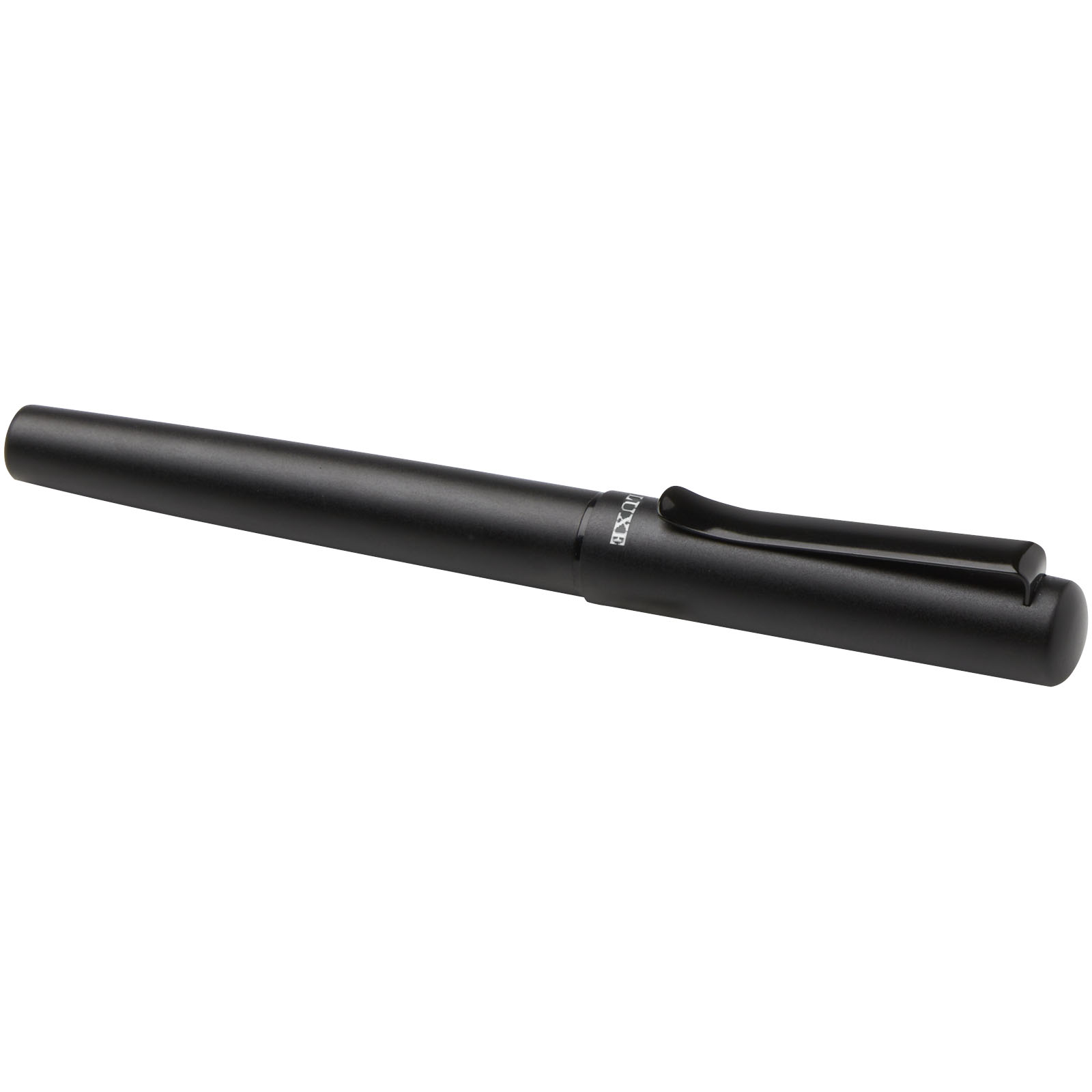 Pluma estilográfica de aluminio reciclado Lucetta (tinta negra)