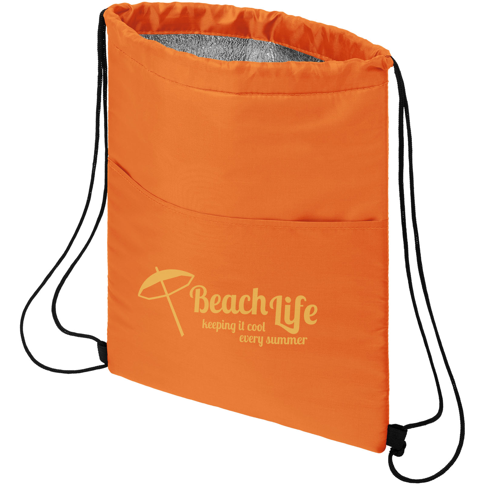 Bolsa térmica con cuerdas con capacidad para 12 latas Oriole
