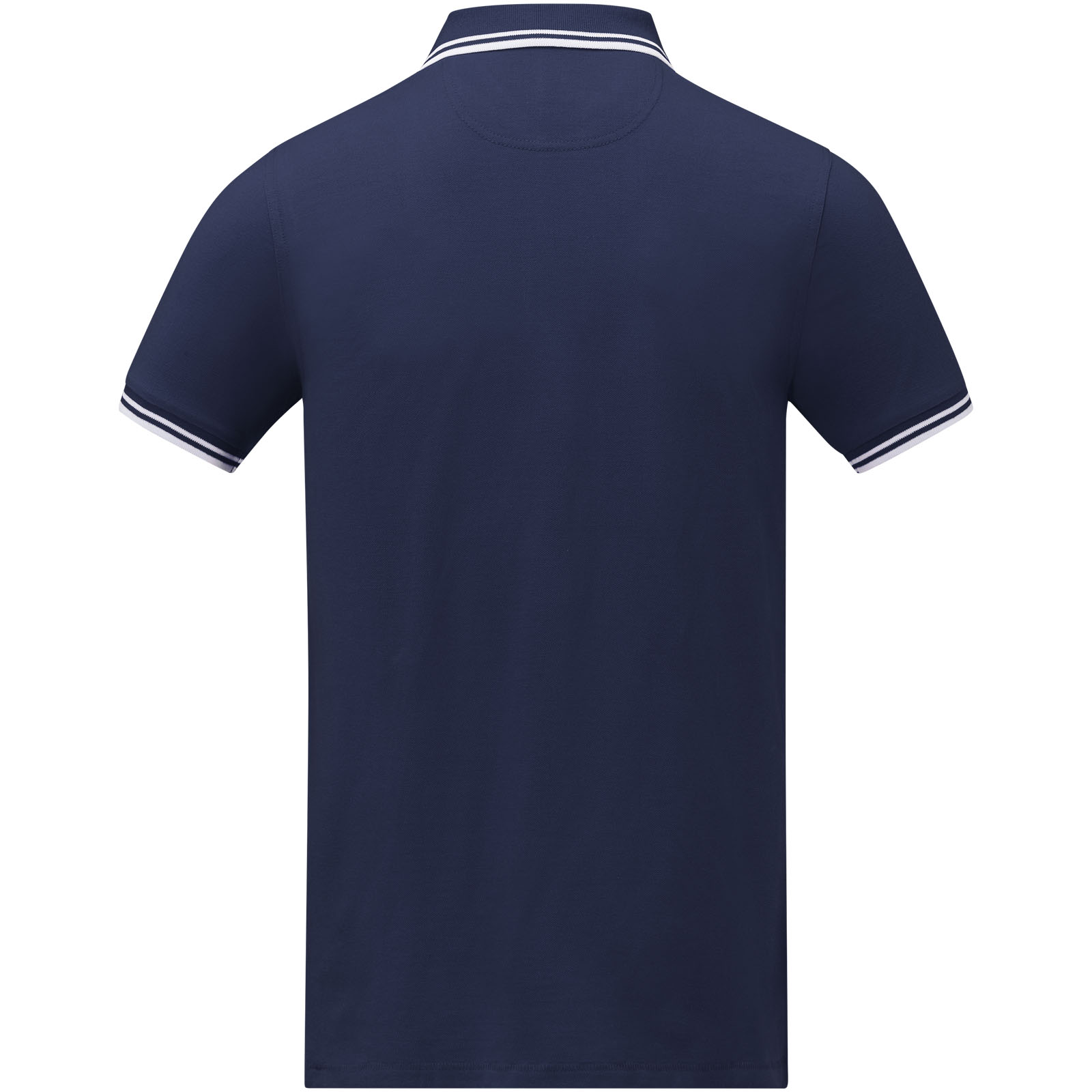 Polo de manga corta con ribete para hombre Amarago