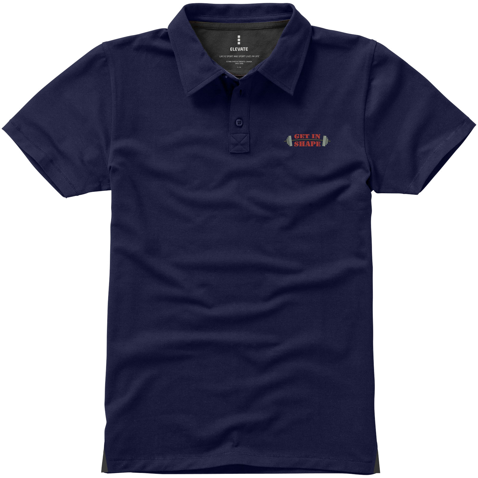 Polo de manga corta elástico para mujer Markham