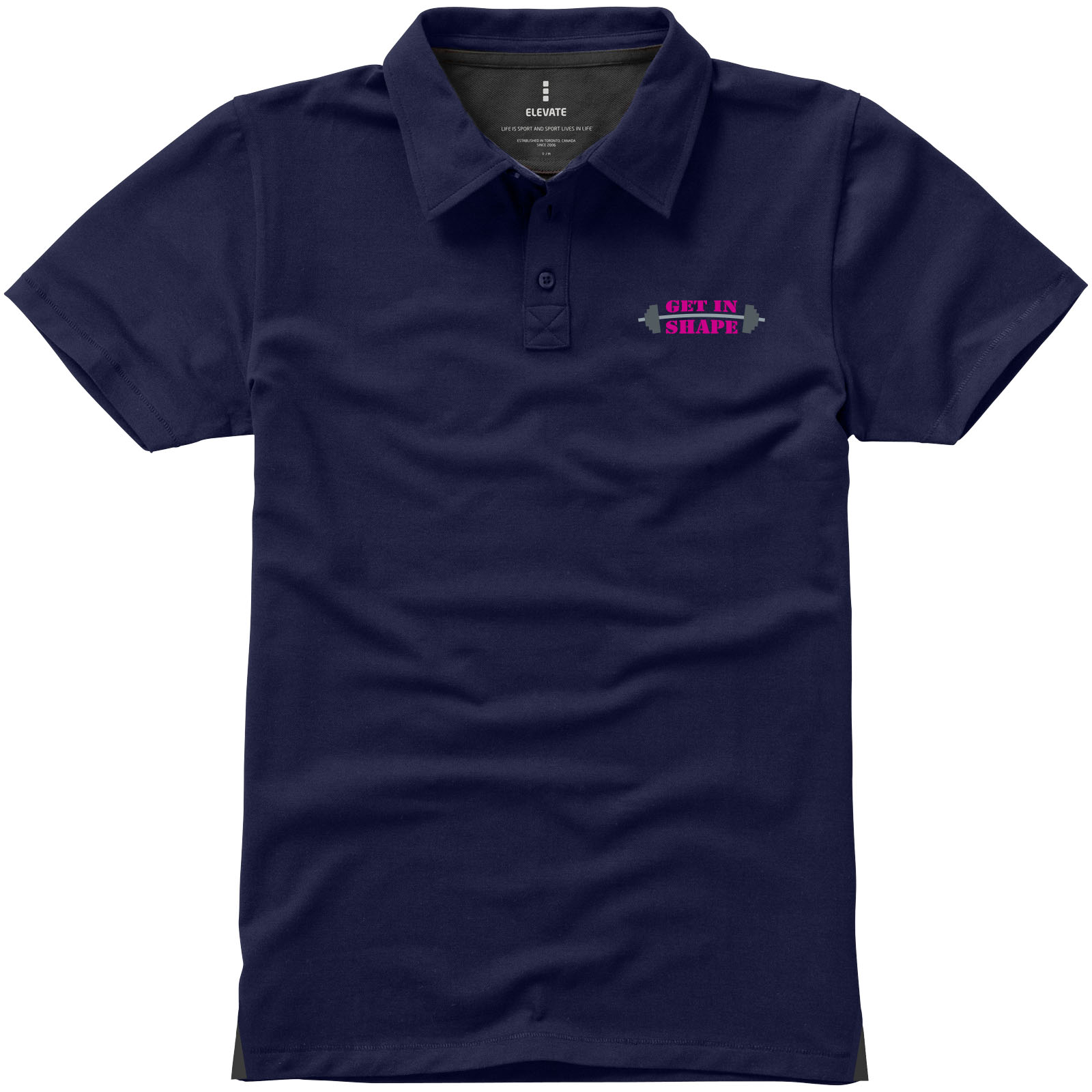 Polo de manga corta elástico para mujer Markham
