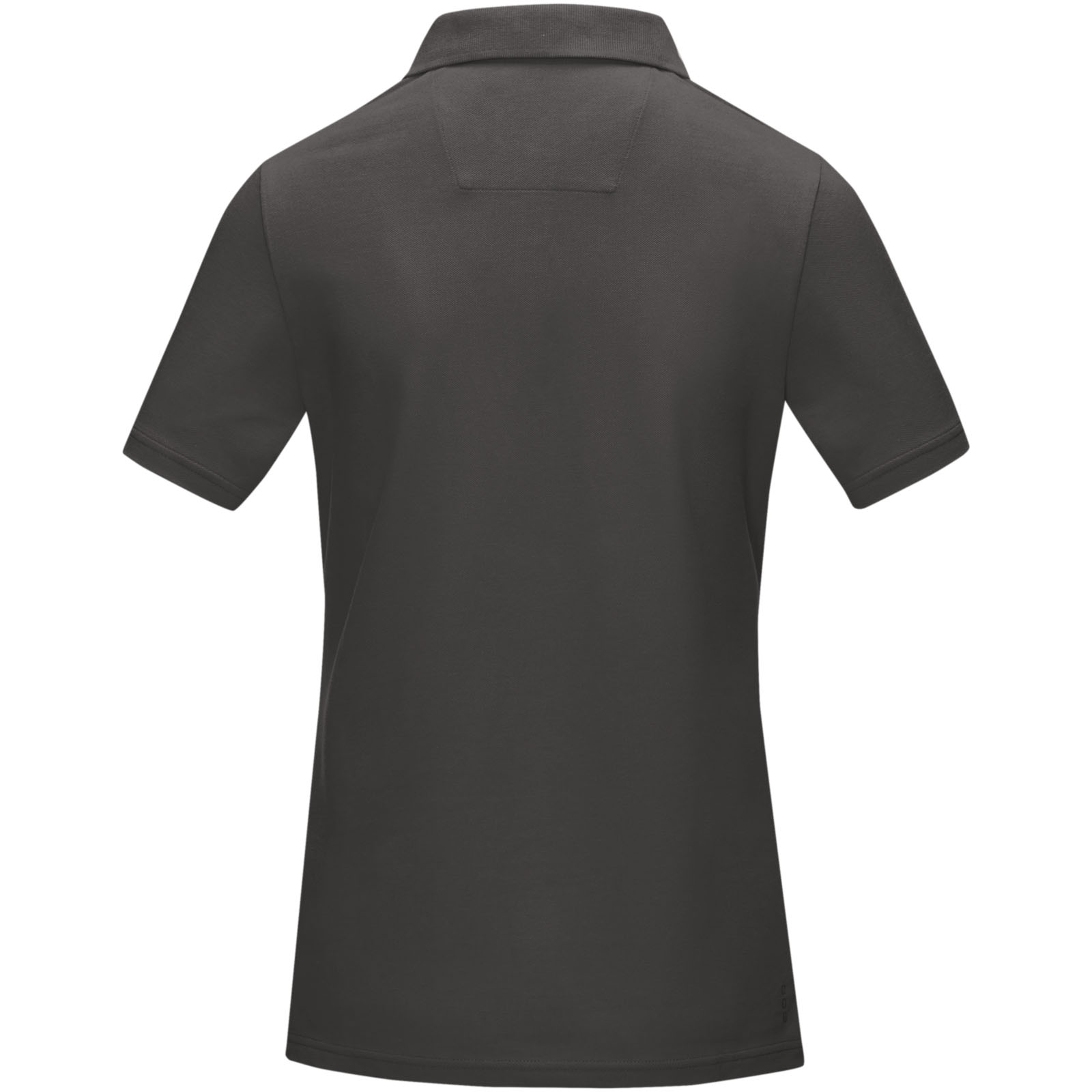 Polo orgánico de manga corta para mujer Graphite