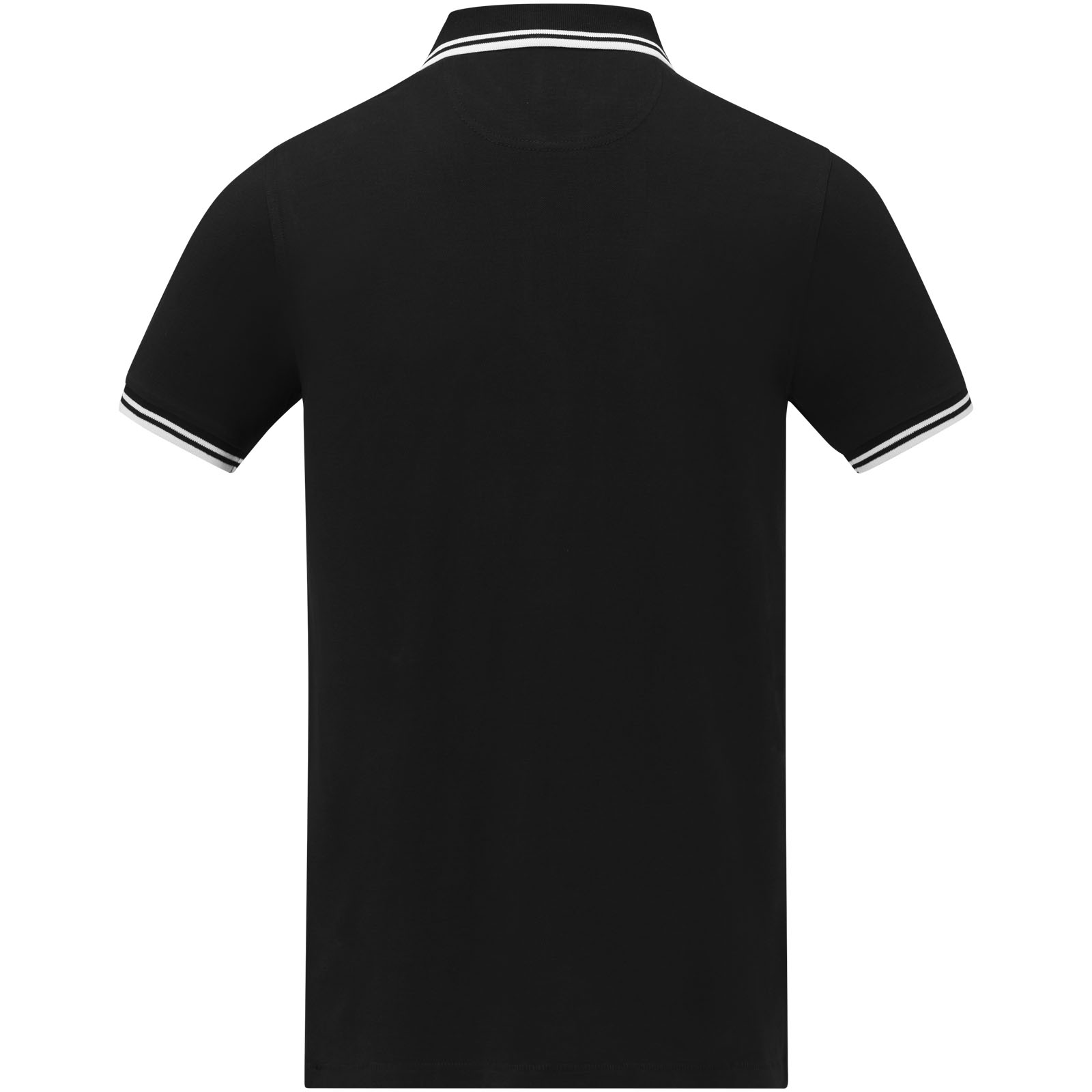 Polo de manga corta con ribete para hombre Amarago