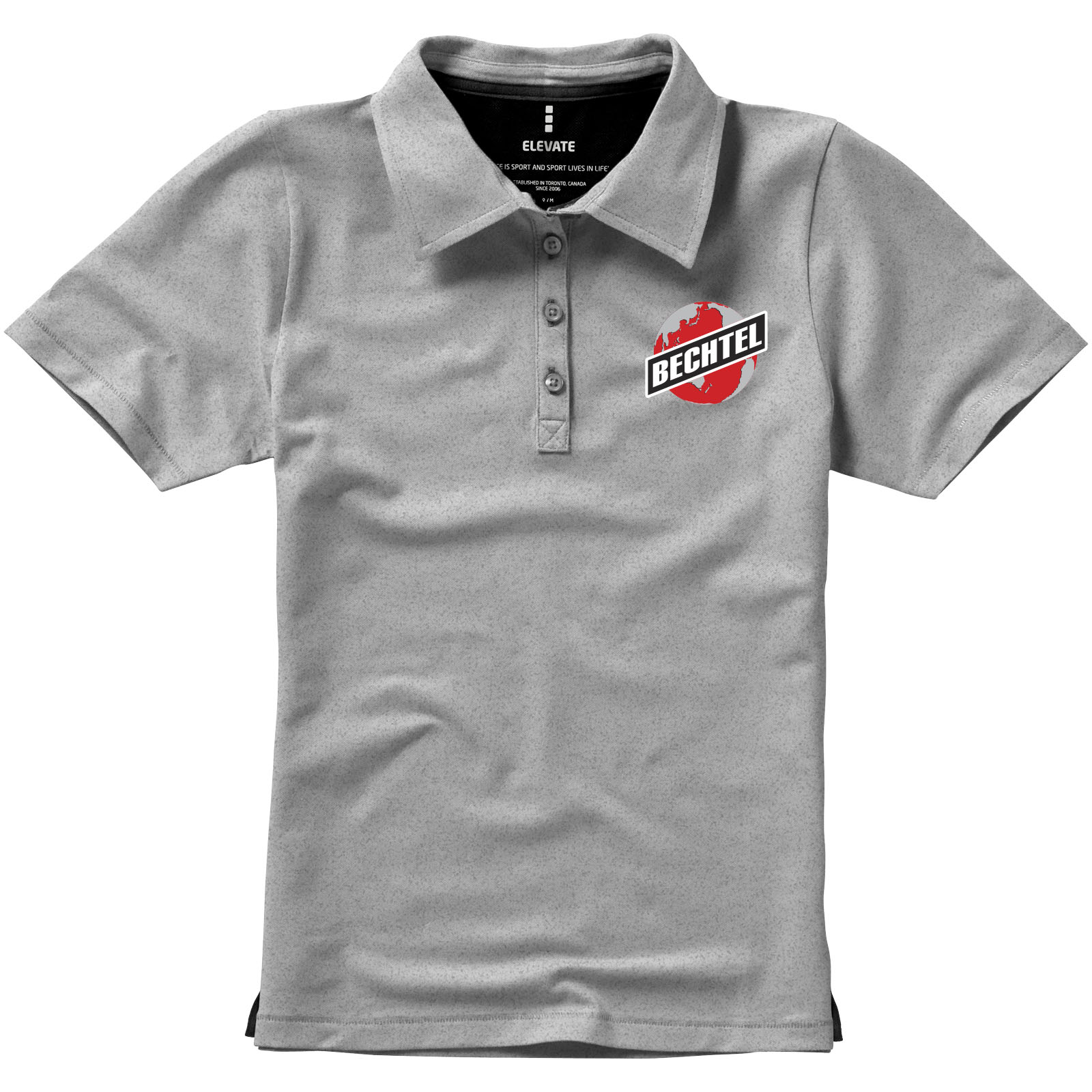 Polo de manga corta elástico para mujer Markham
