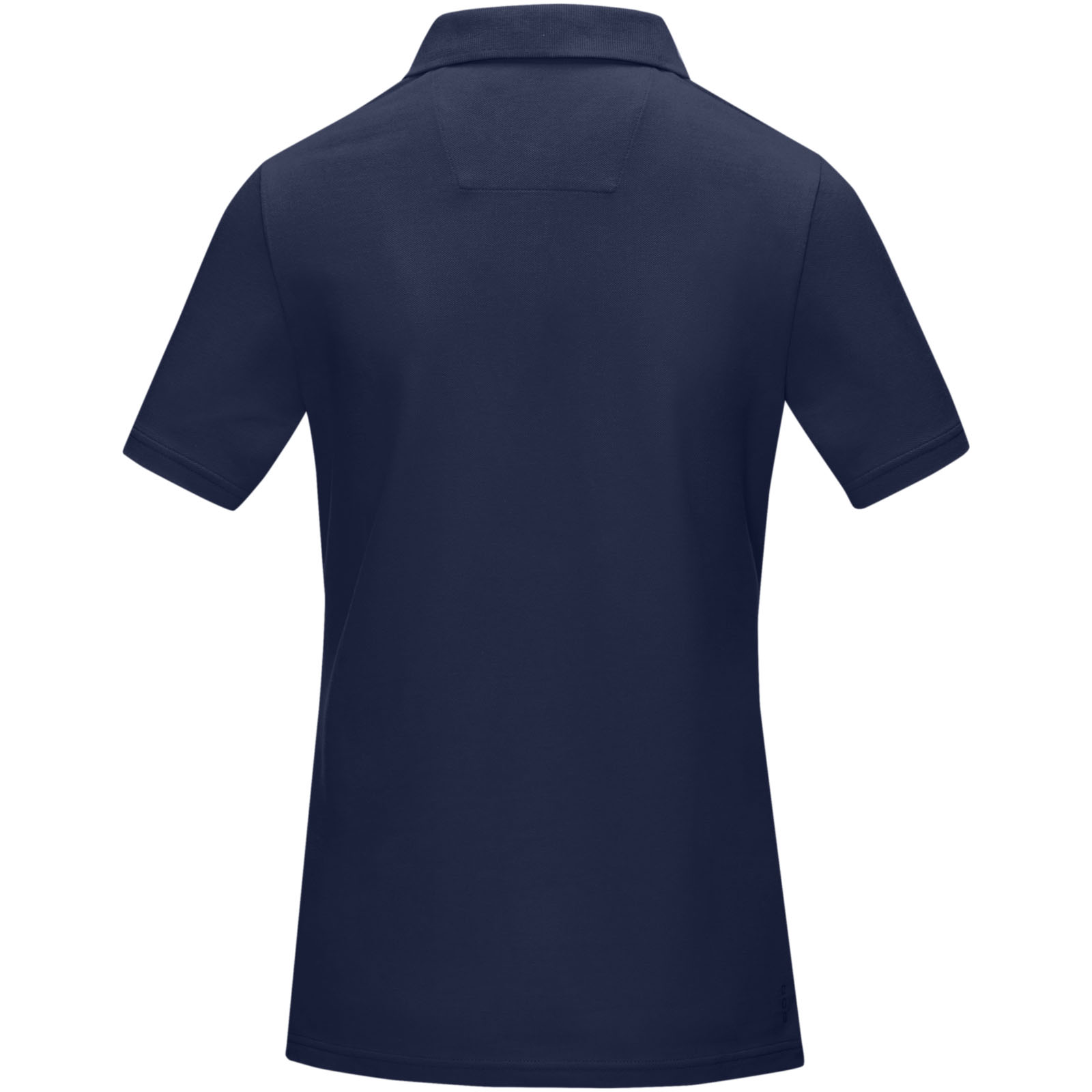 Polo orgánico de manga corta para mujer Graphite